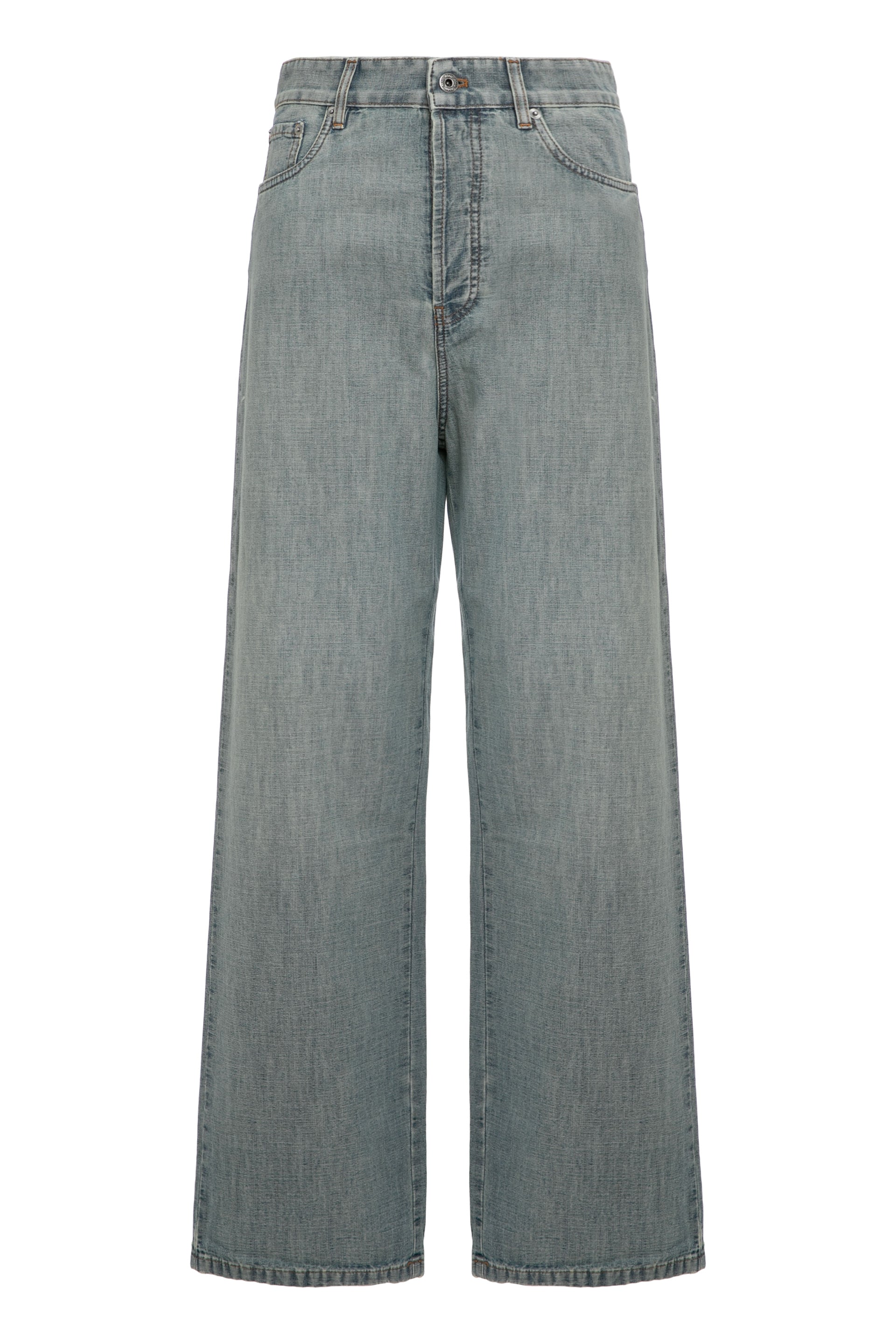 Miu Miu Jeans a gamba larga con 5 tasche