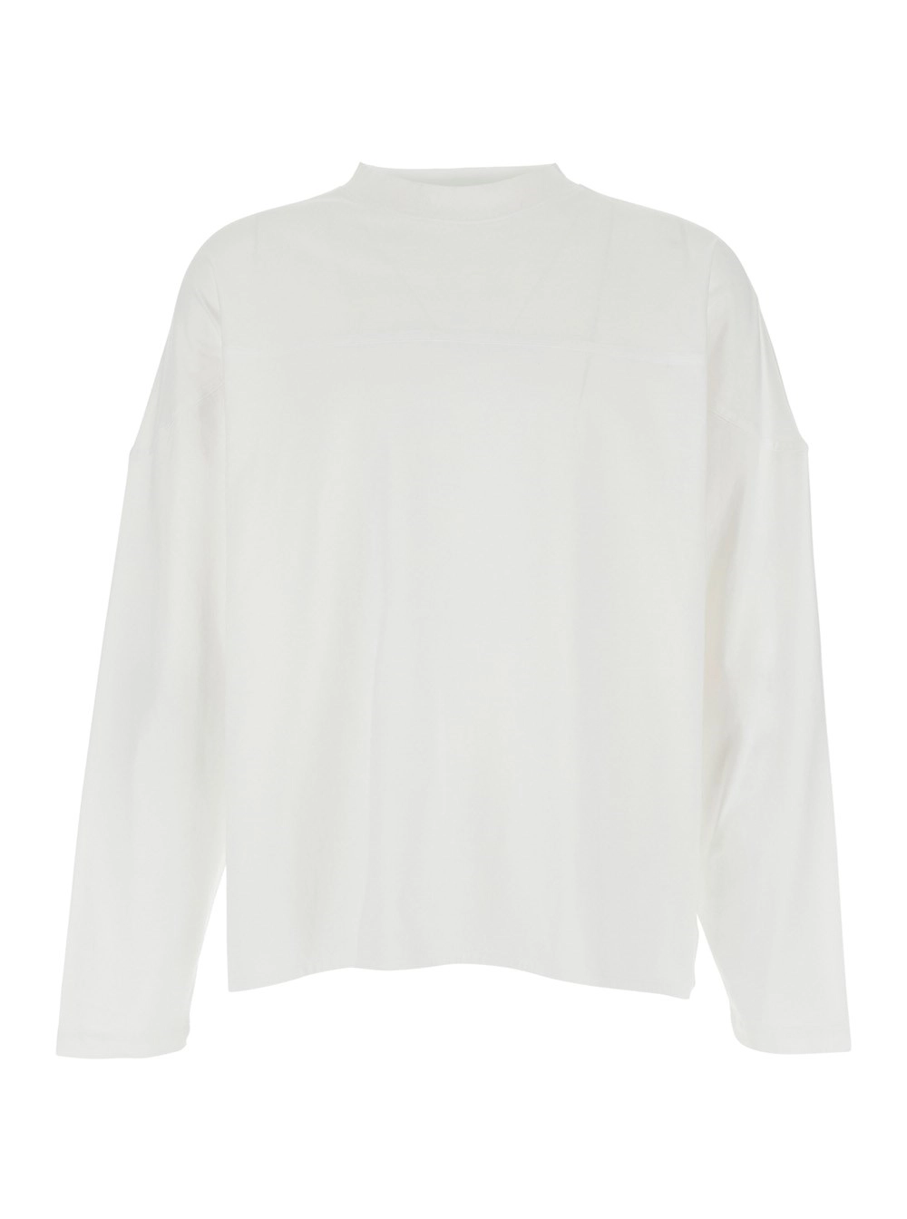 Jacquemus T-Shirt 'Le T-Shirt Atelier' Girocollo con Maniche Lunghe in Cotone Bianca Uomo