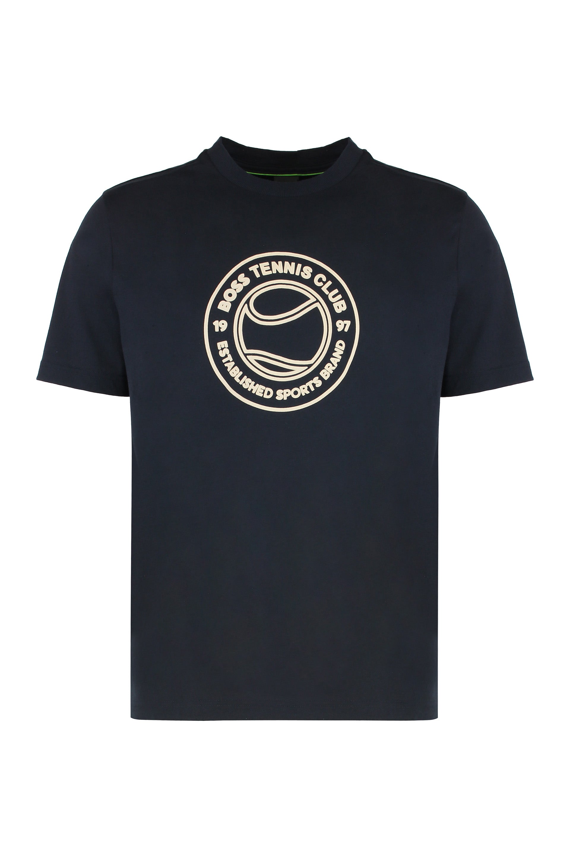 Boss T-shirt in jersey di cotone