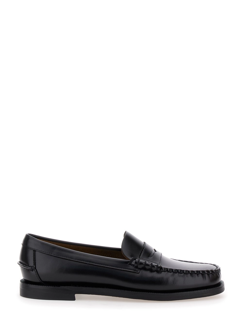 Sebago Mocassini Pull-On in Pelle Neri Donna