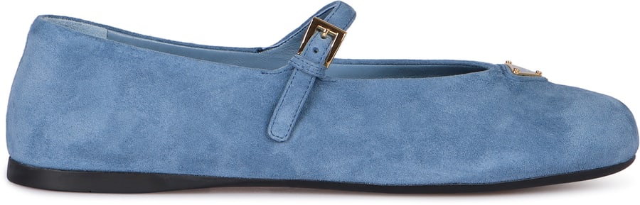 Prada Ballerine in suede