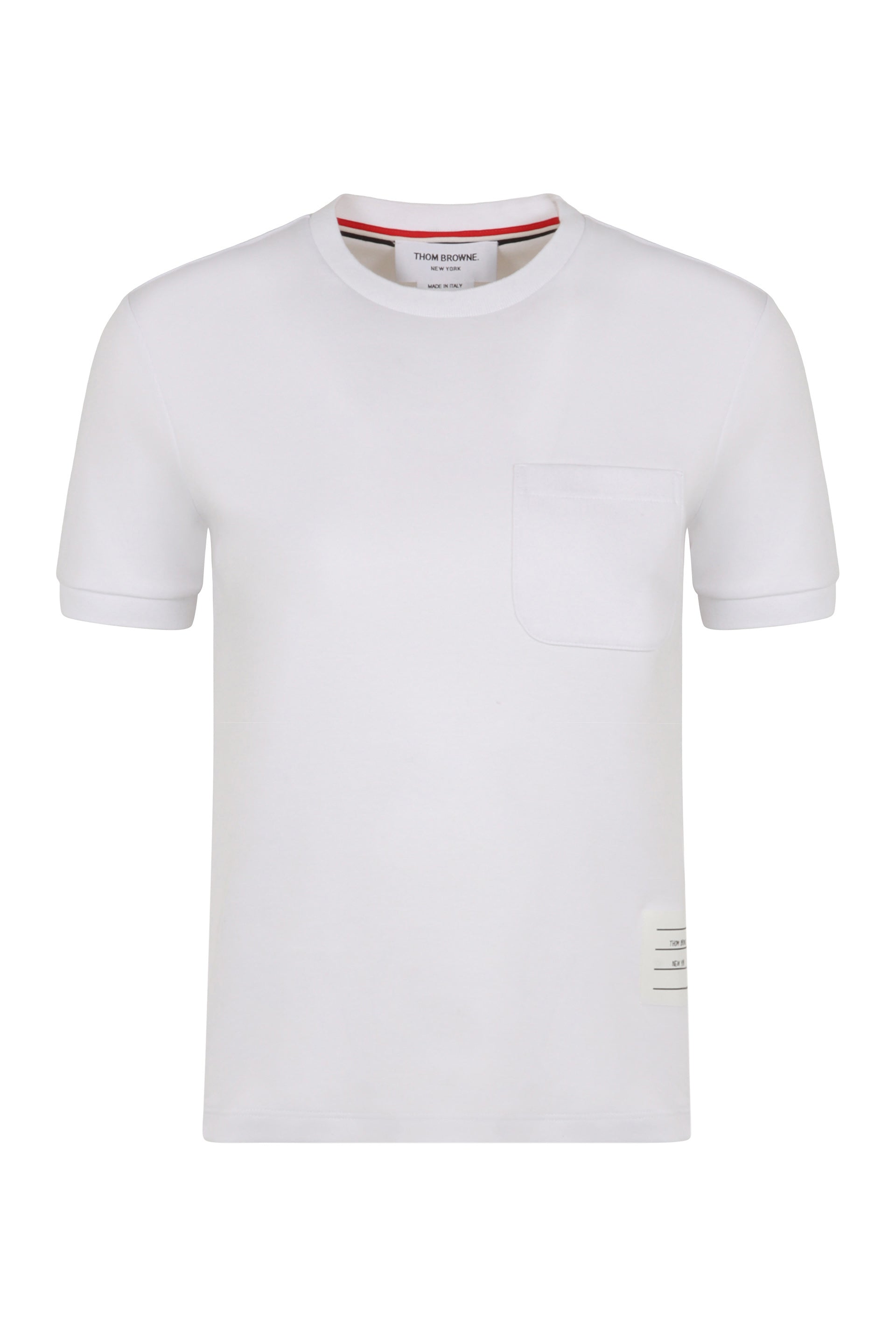 Thom Browne T-shirt girocollo in cotone