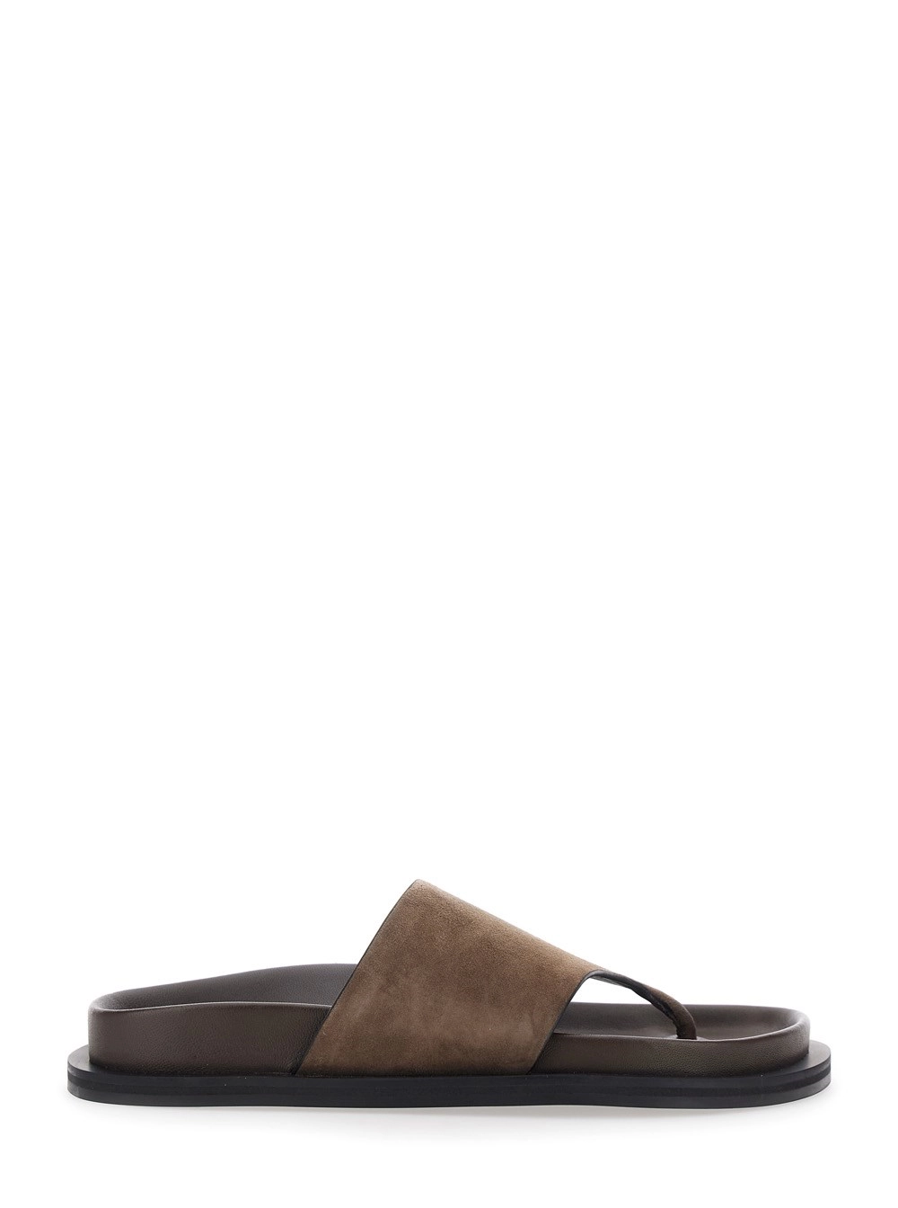 A.emery Sandali 'Imara' con Plantare Sagomato e Suola in Gomma in Suede Marrone Donna