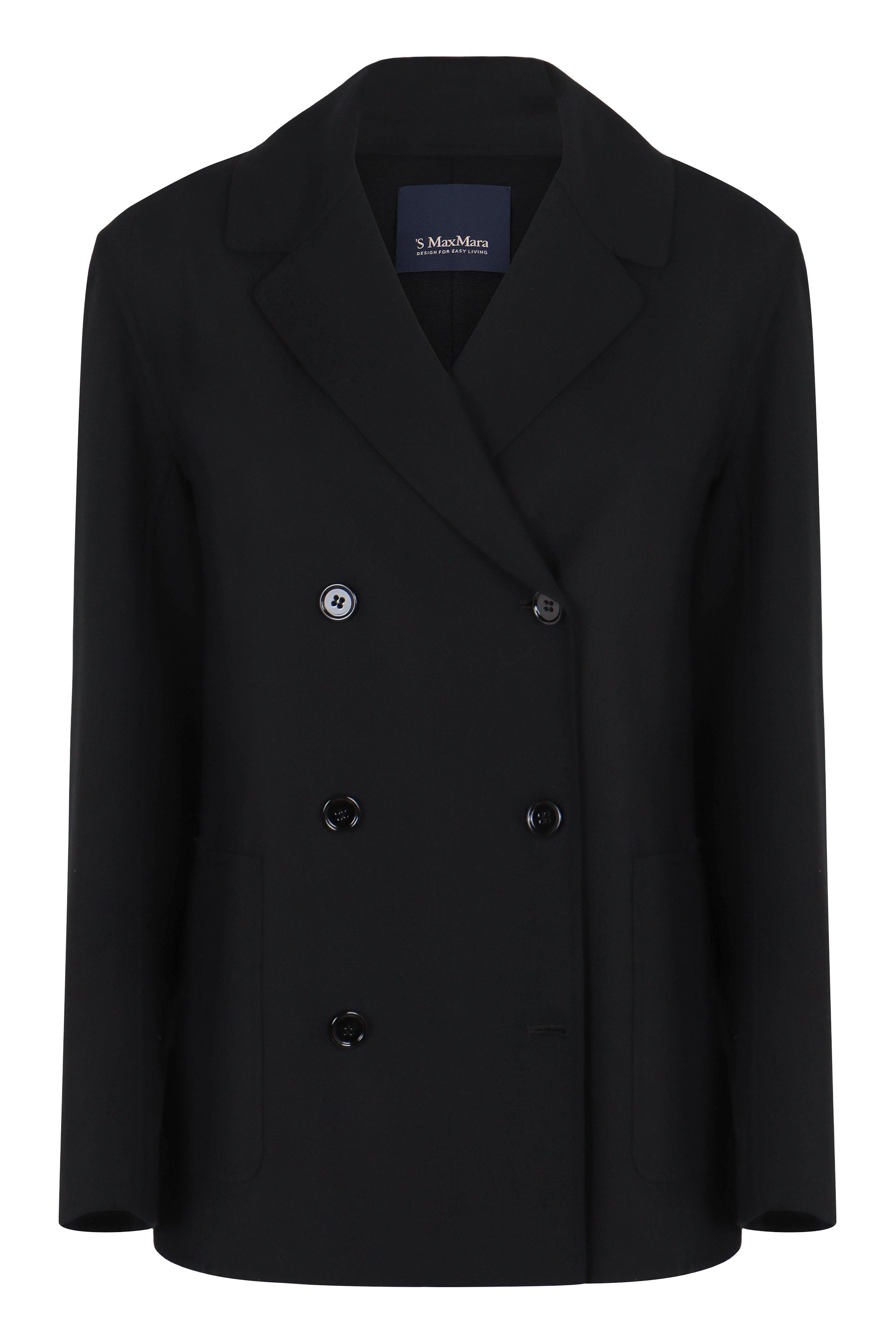'S Max Mara Giacca doppiopetto in lana