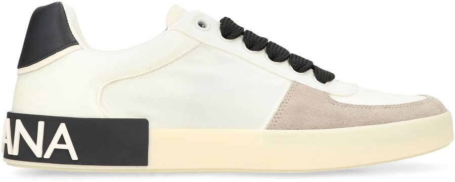 Dolce & Gabbana Sneakers low-top Portofino in pelle