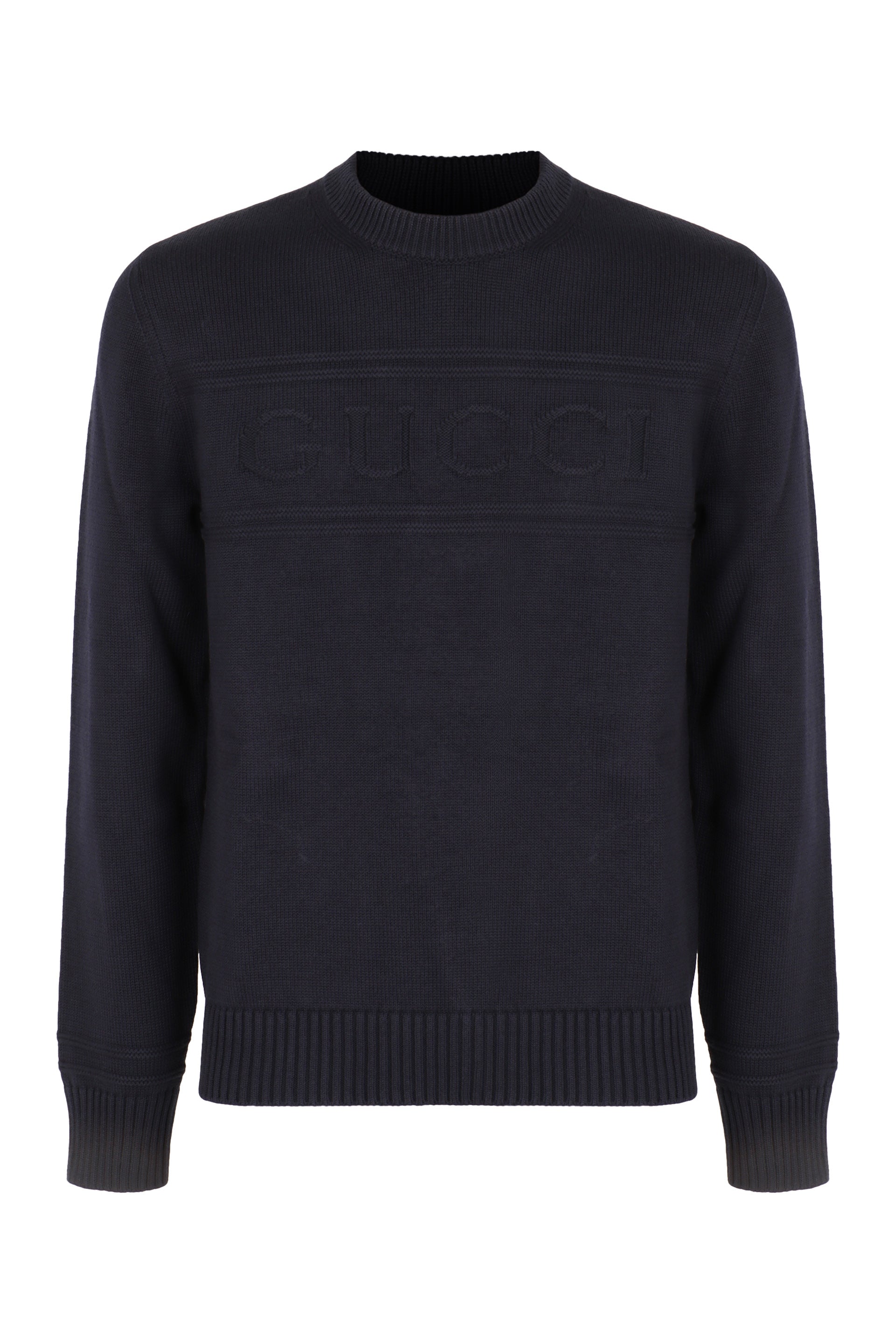Gucci Maglione elegante nero maniche lunghe versatile