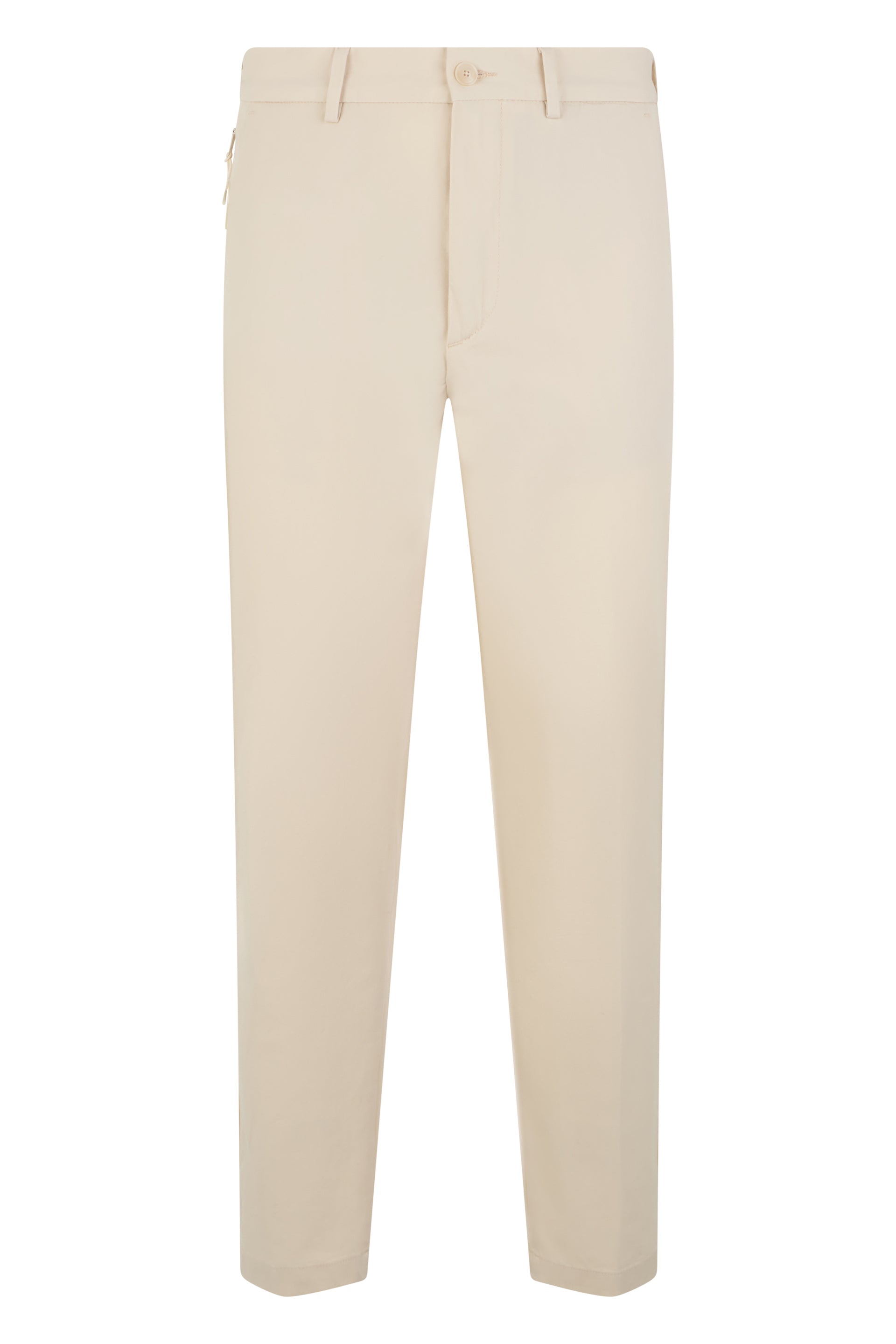 Boss Pantaloni in Twill di Misto Cotone