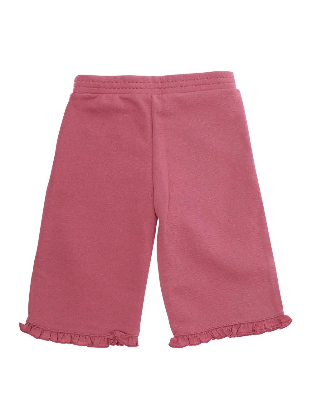 Marni kids Pantaloni con tasche e logo lettering in Cotone Rosa baby, view 2