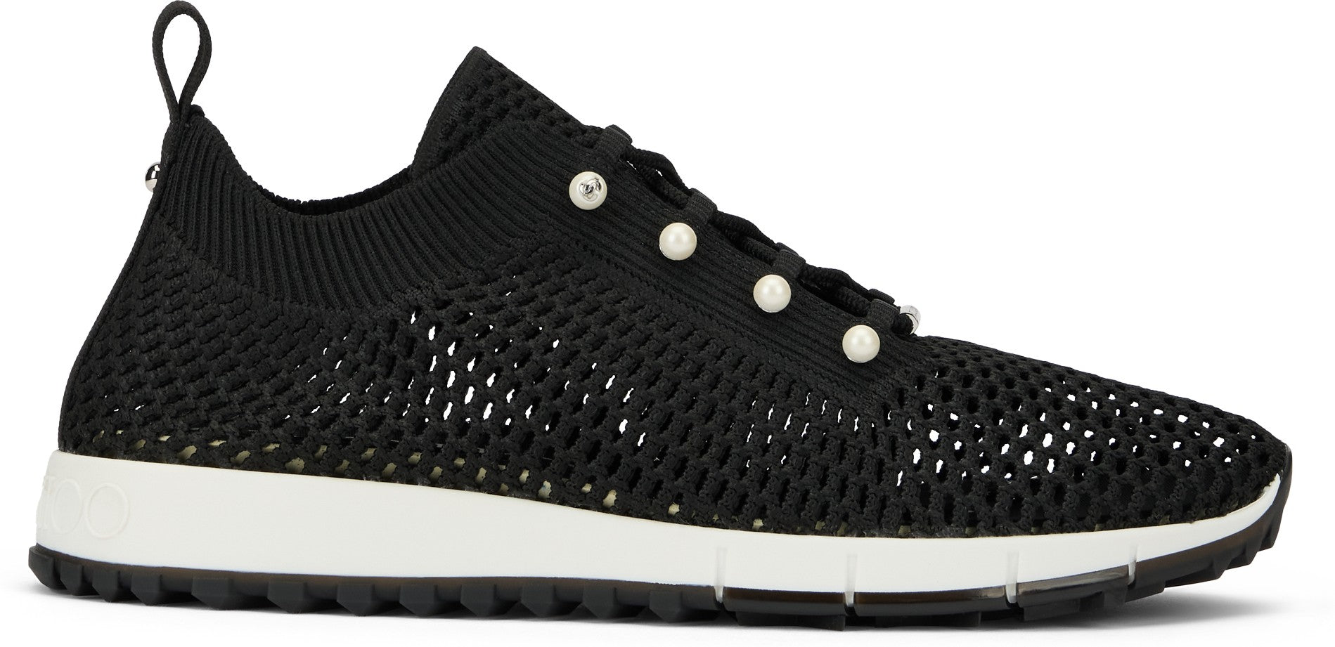 Jimmy Choo Sneakers Veles in Maglia all'Uncinetto