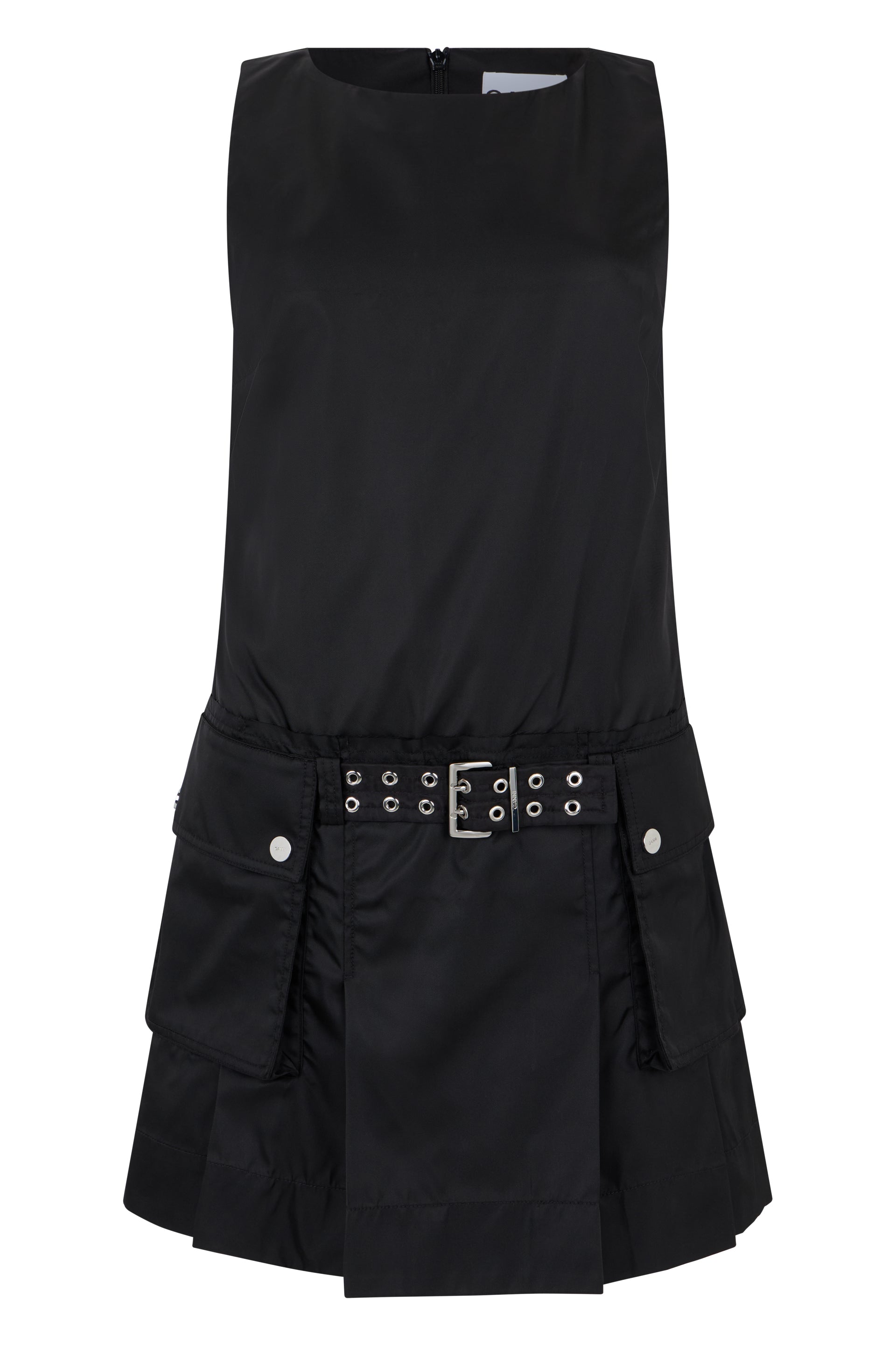 Ganni Abito Mini in Duchesse di Nylon