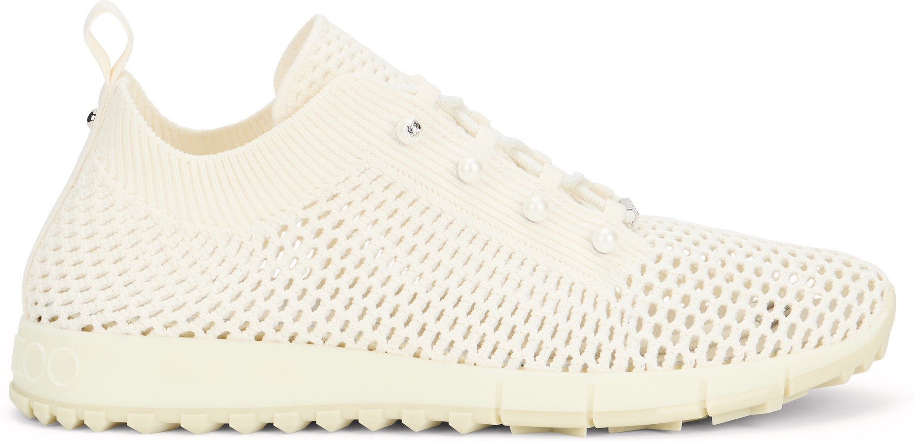 Jimmy Choo Sneaker Veles in Maglia all'Uncinetto