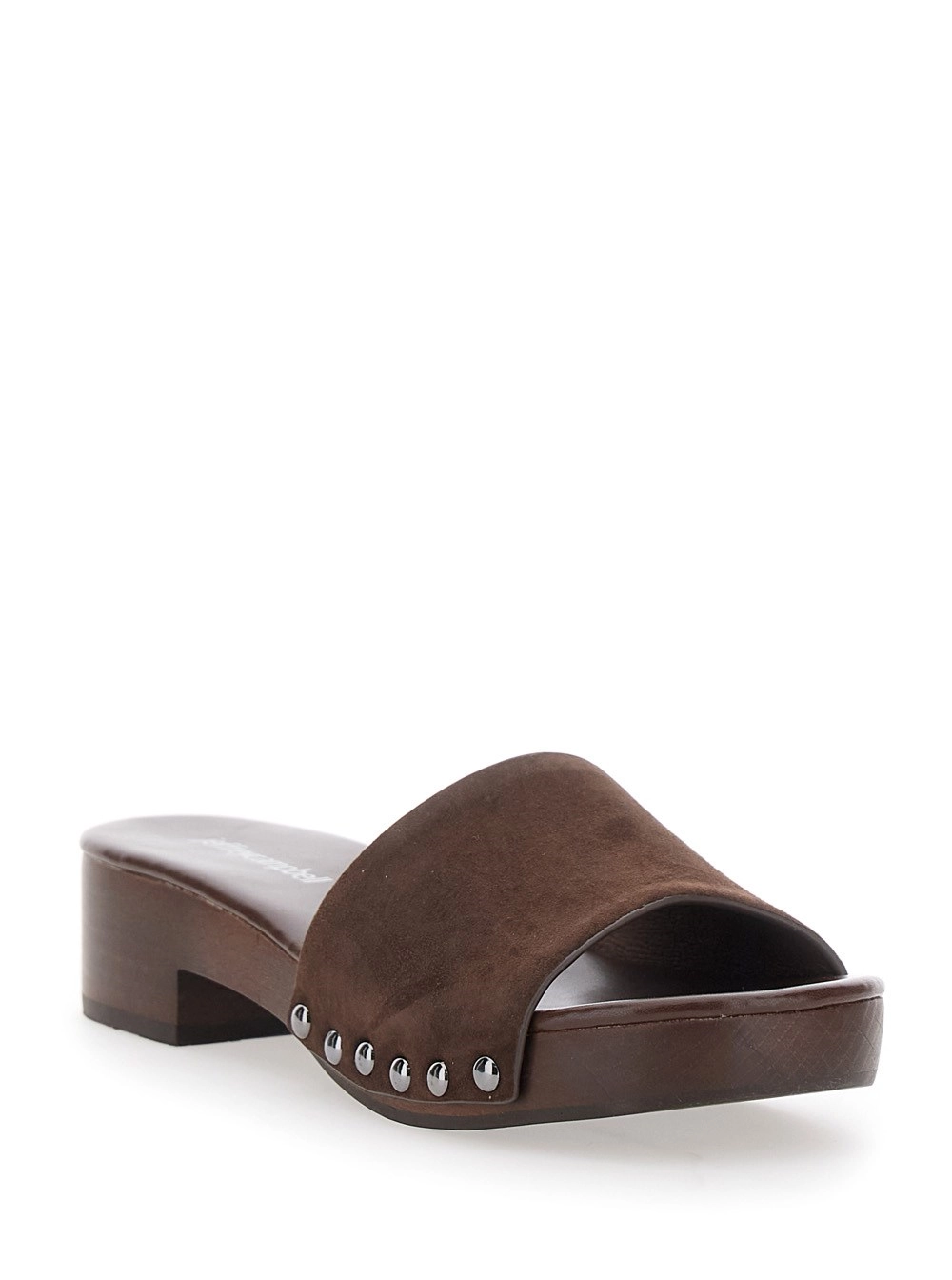 Jeffrey campbell Sandali 'CAMBRIE TURQUOISE' con Cinturini Incrociati in Pelle Marrone Donna, view 2