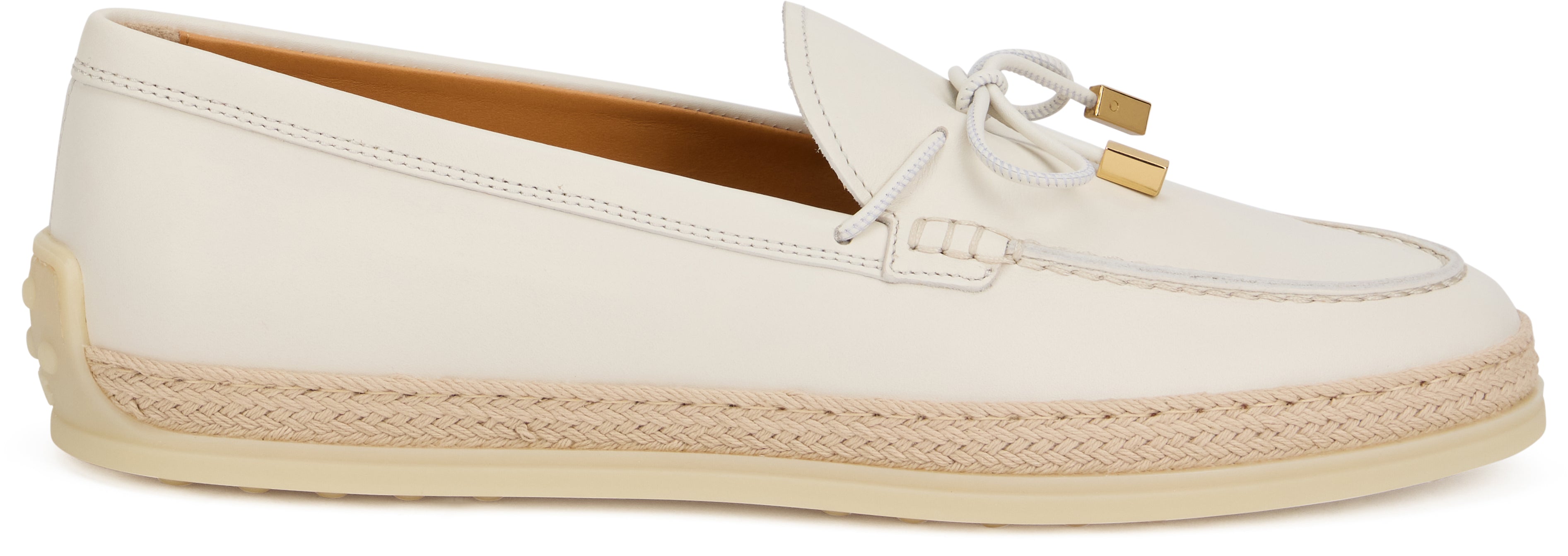 Tod's Mocassino in Pelle bianca