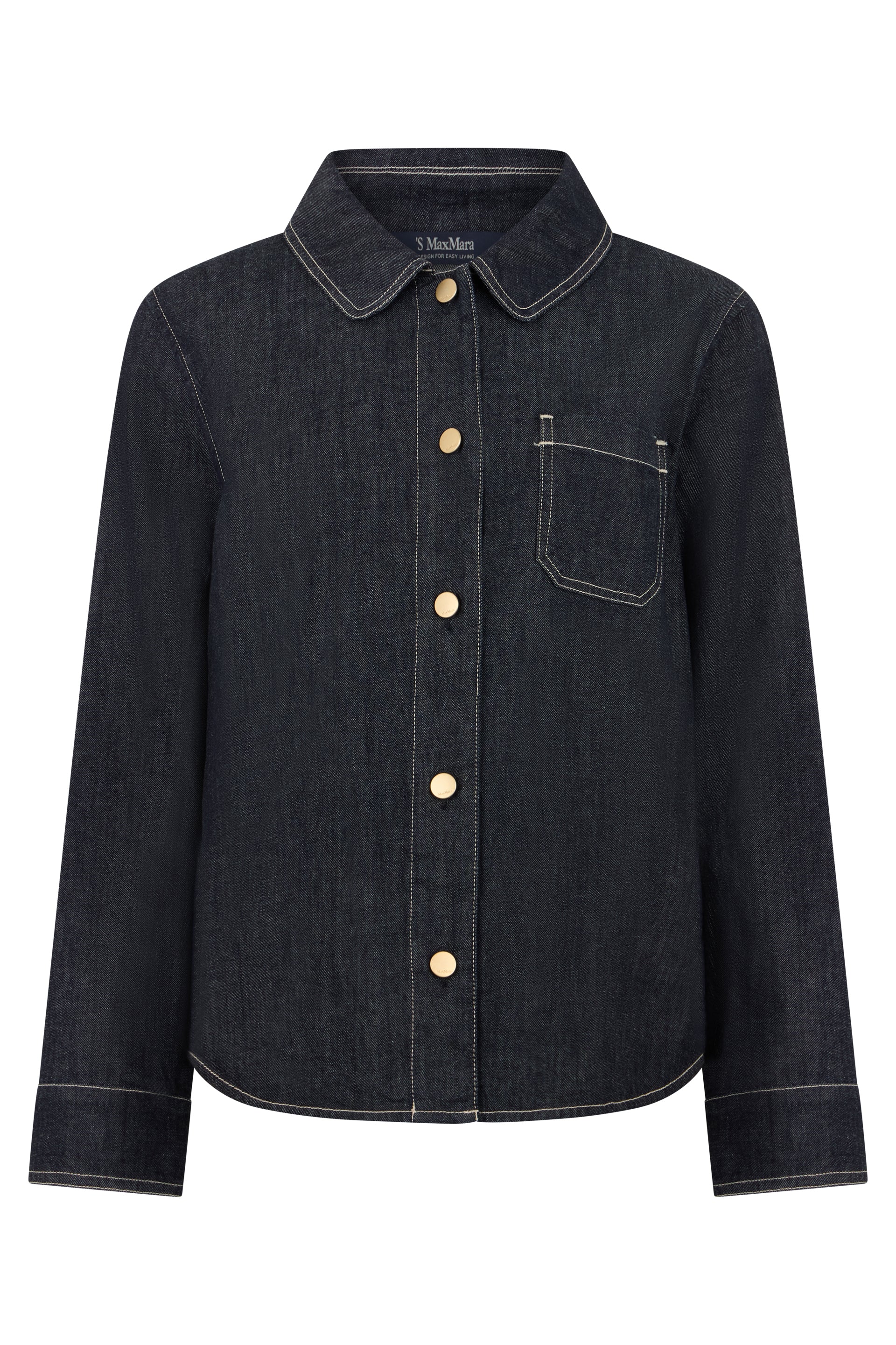 'S Max Mara Camicia classica in denim