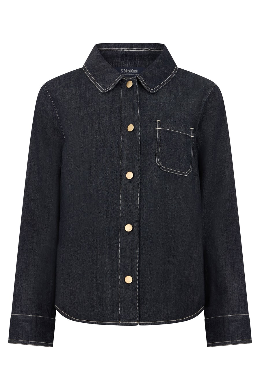 'S Max Mara Camicia classica in denim