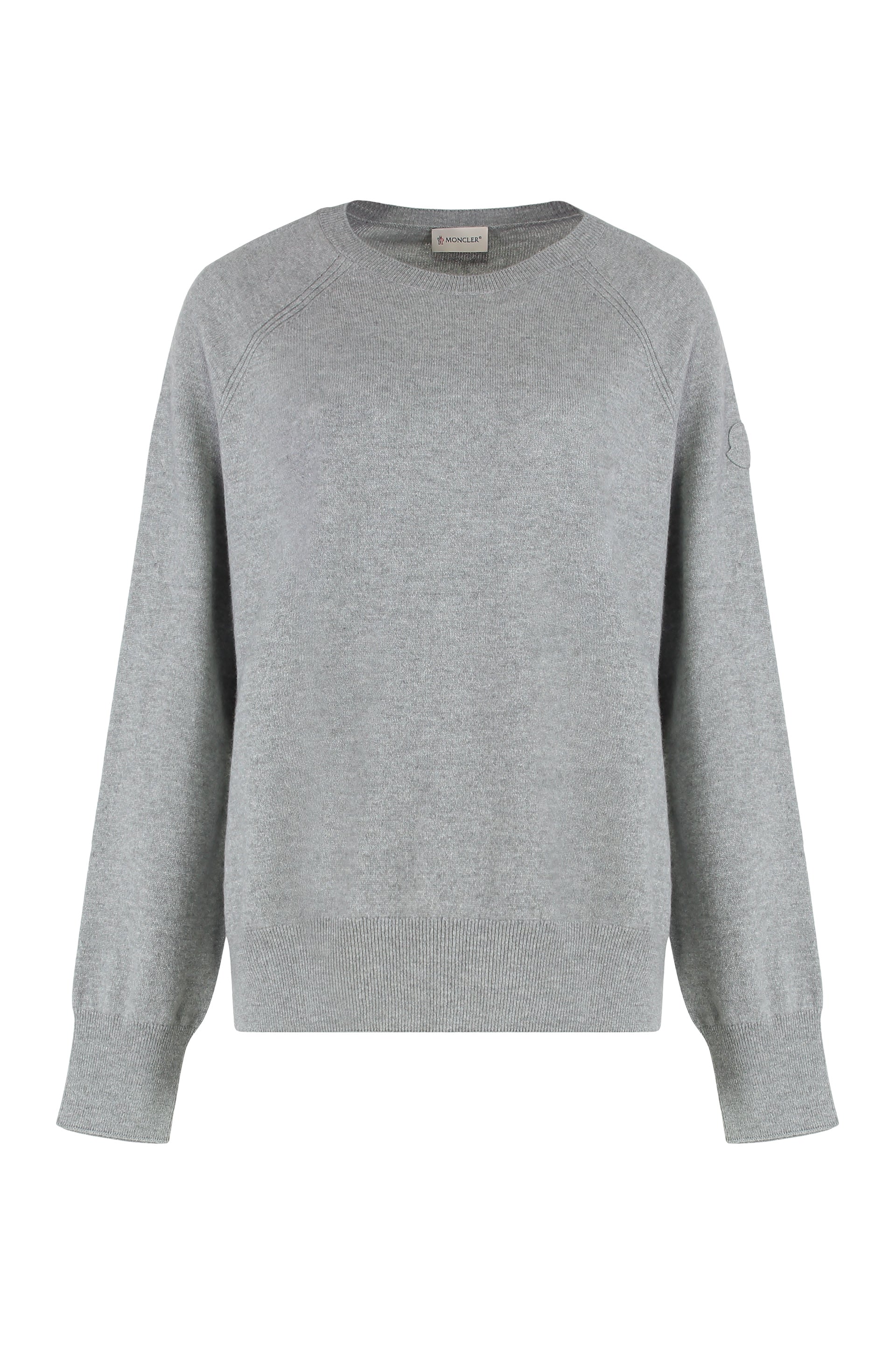 Moncler Maglione girocollo in cashmere