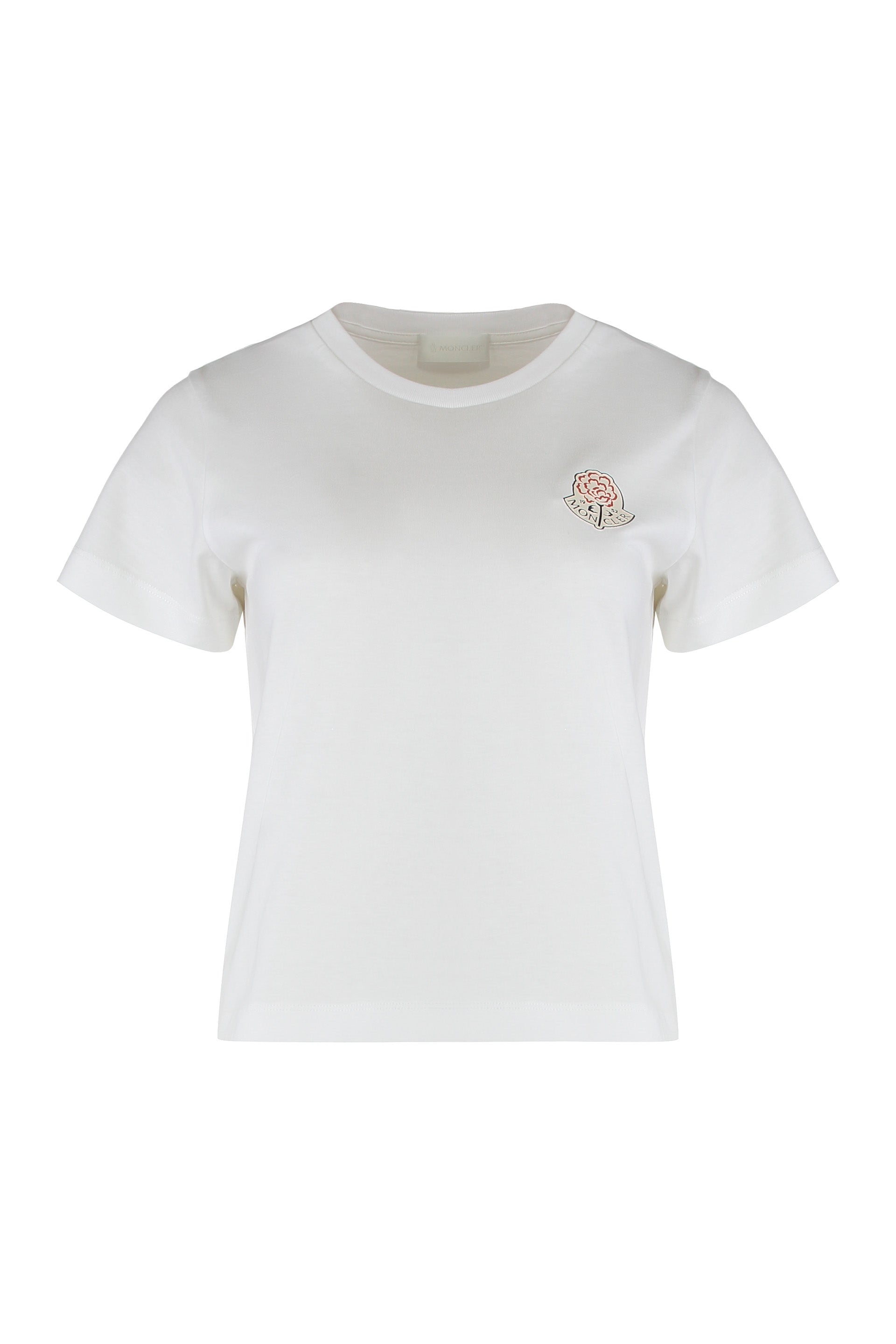Moncler T-shirt girocollo in cotone