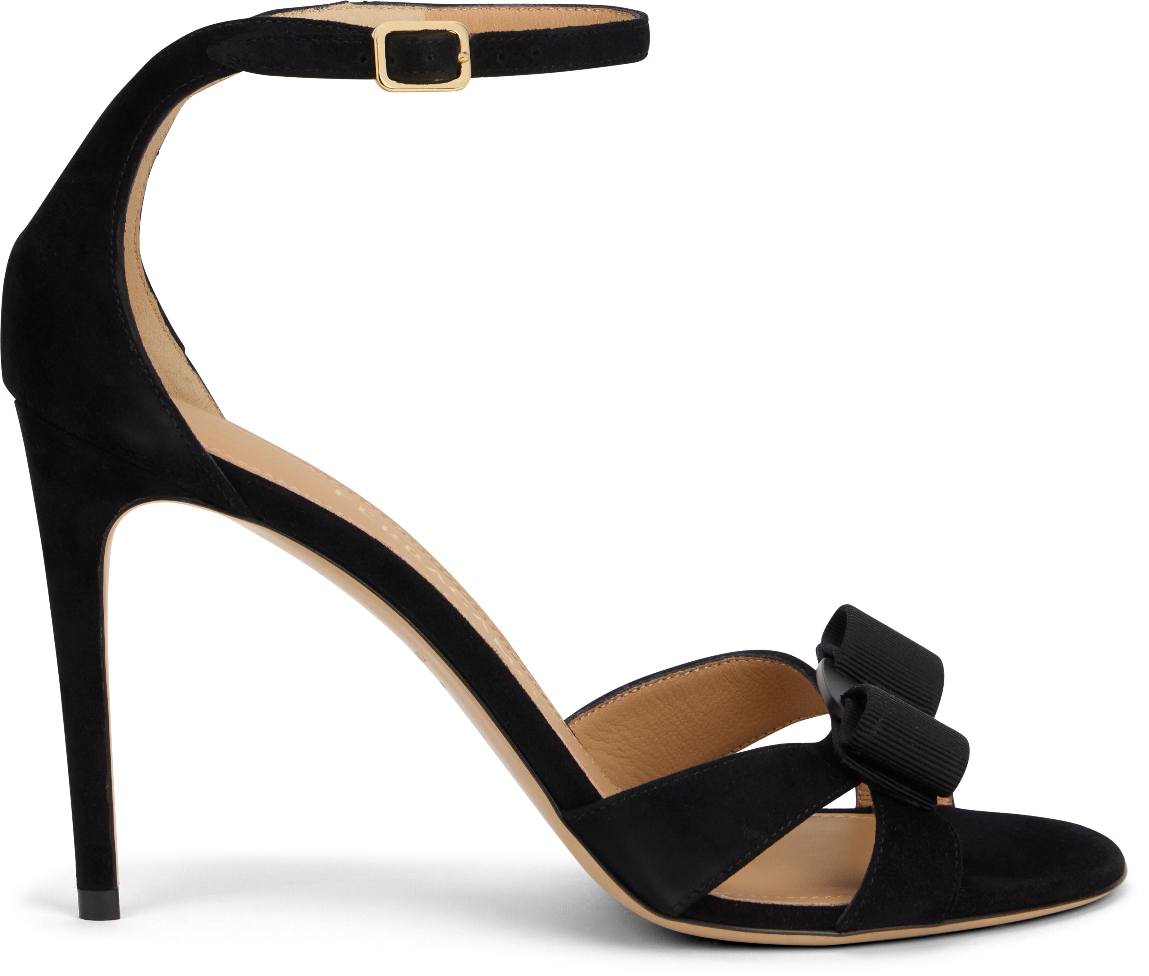 Ferragamo Sandalo in pelle con fiocco Vara