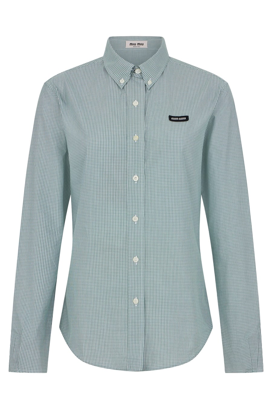 Miu Miu Camicia in cotone a quadretti