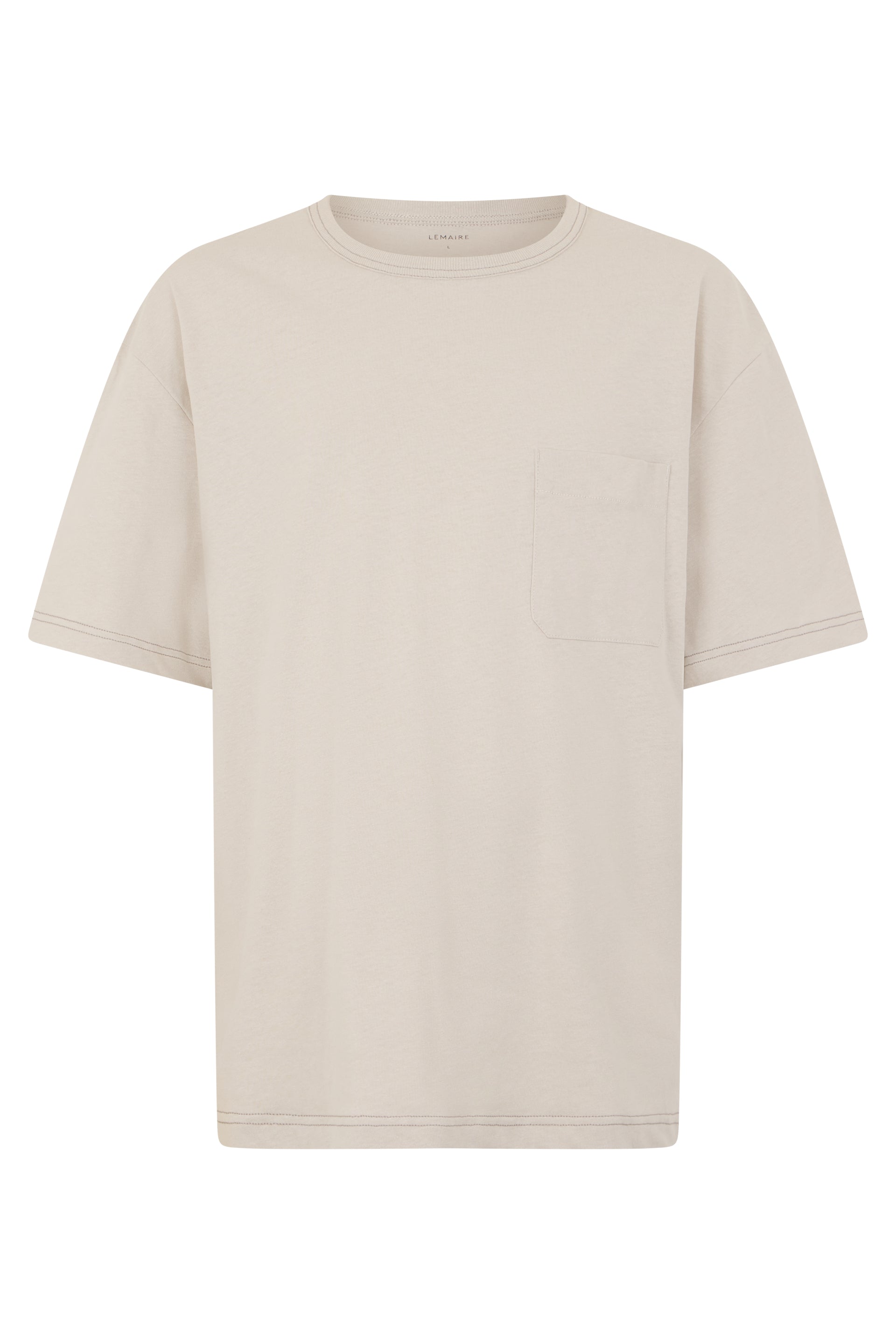 Lemaire T-shirt in misto cotone e lino