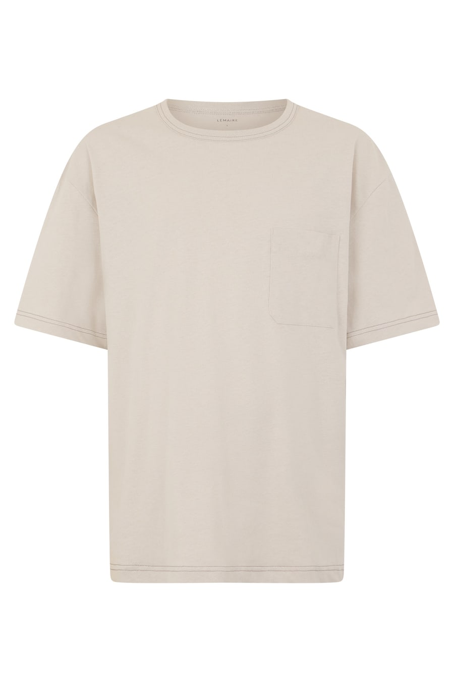 Lemaire T-shirt in misto cotone e lino