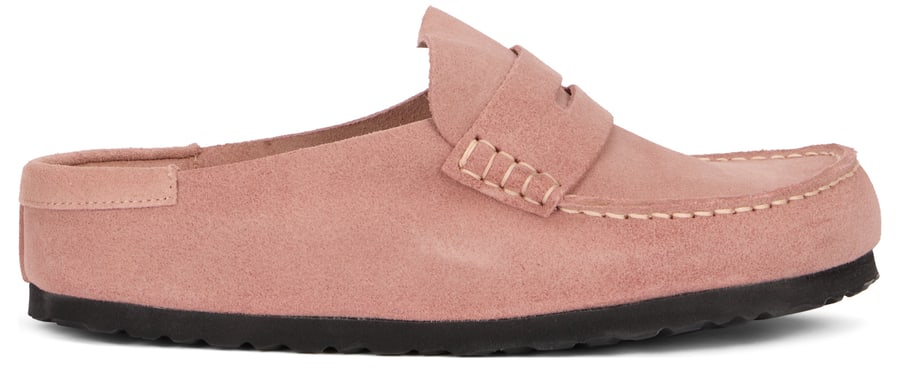 Birkenstock Mocassino Naples Wrapped in Pelle Scamosciata