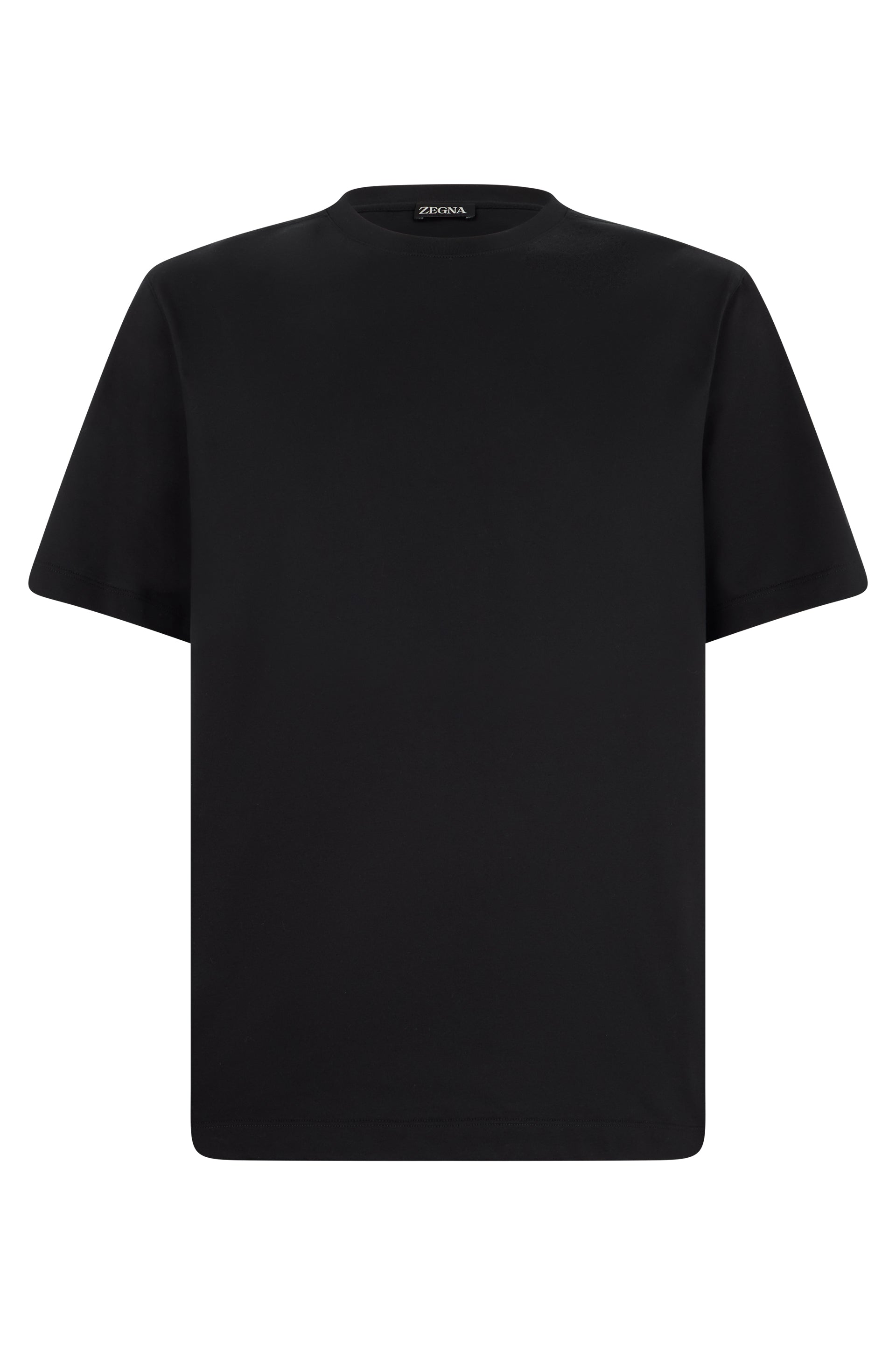 Zegna T-shirt nera in cotone