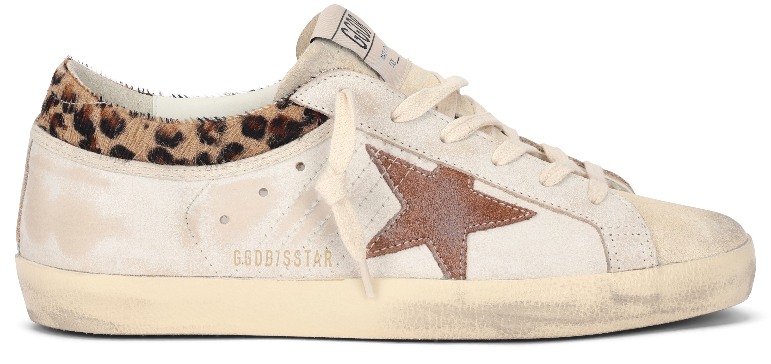 Golden Goose Sneaker Super-Star con finiture in cavallino
