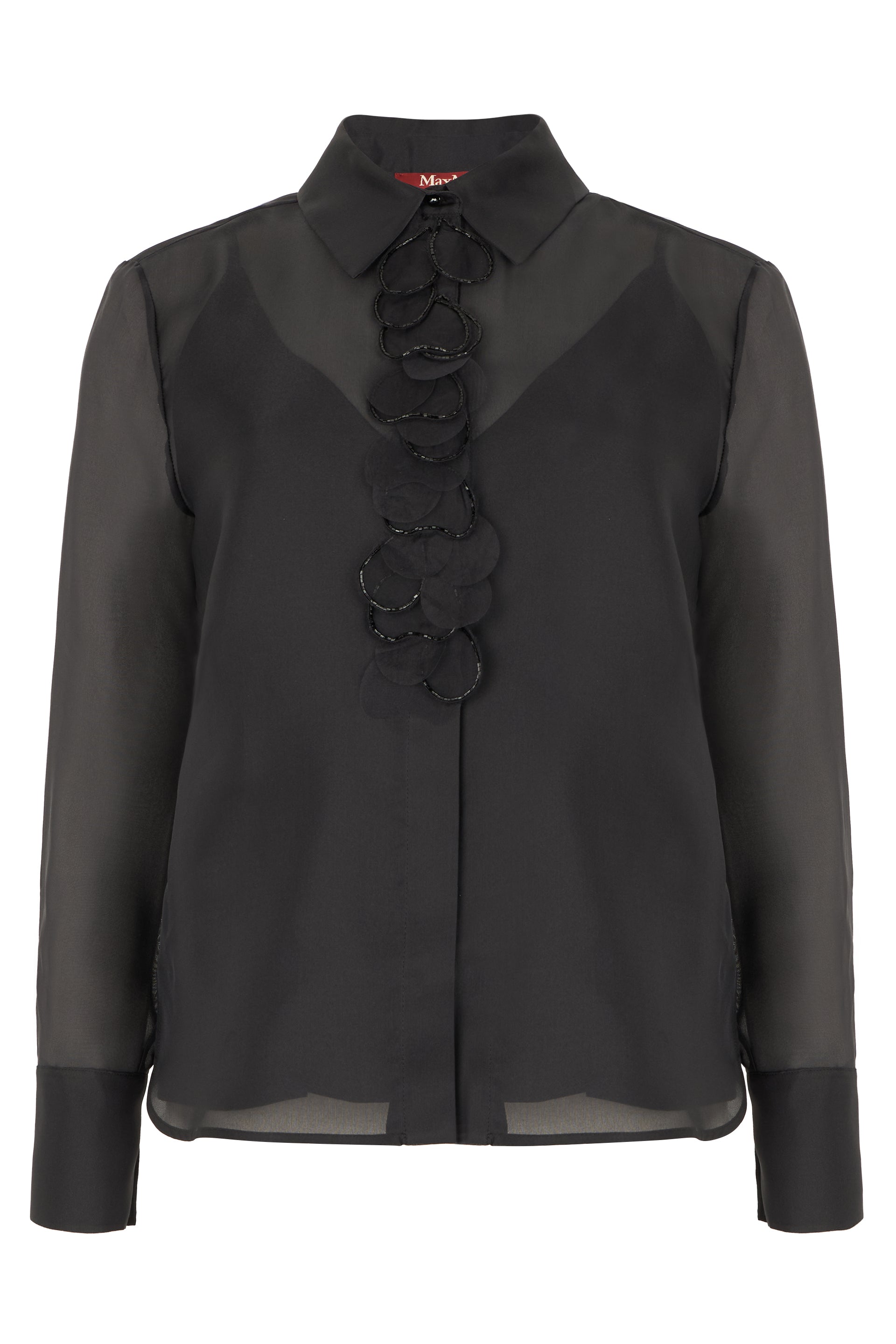 Max Mara Studio Camicia in Chiffon di Seta