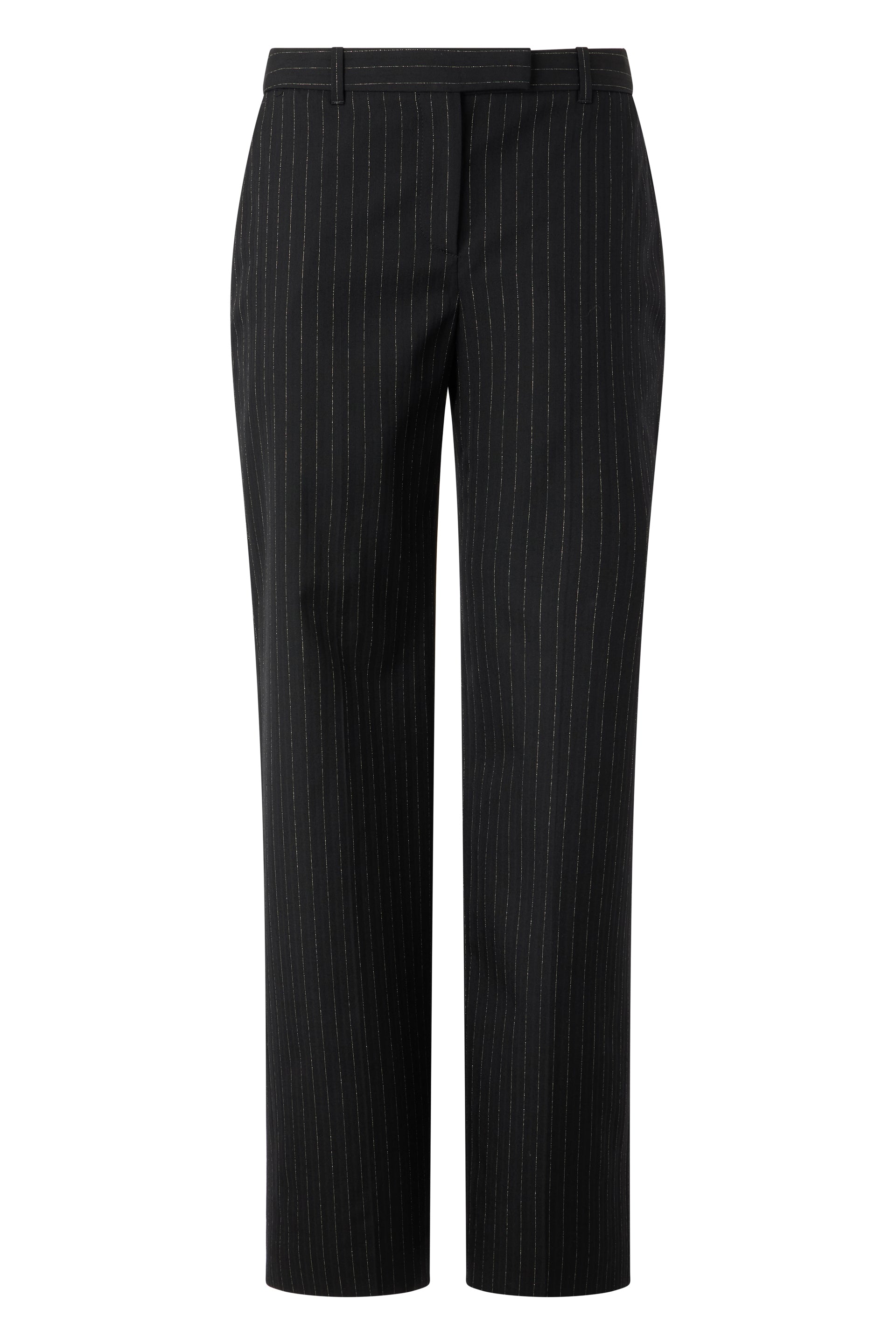 McQueen Pantaloni gessati in lana