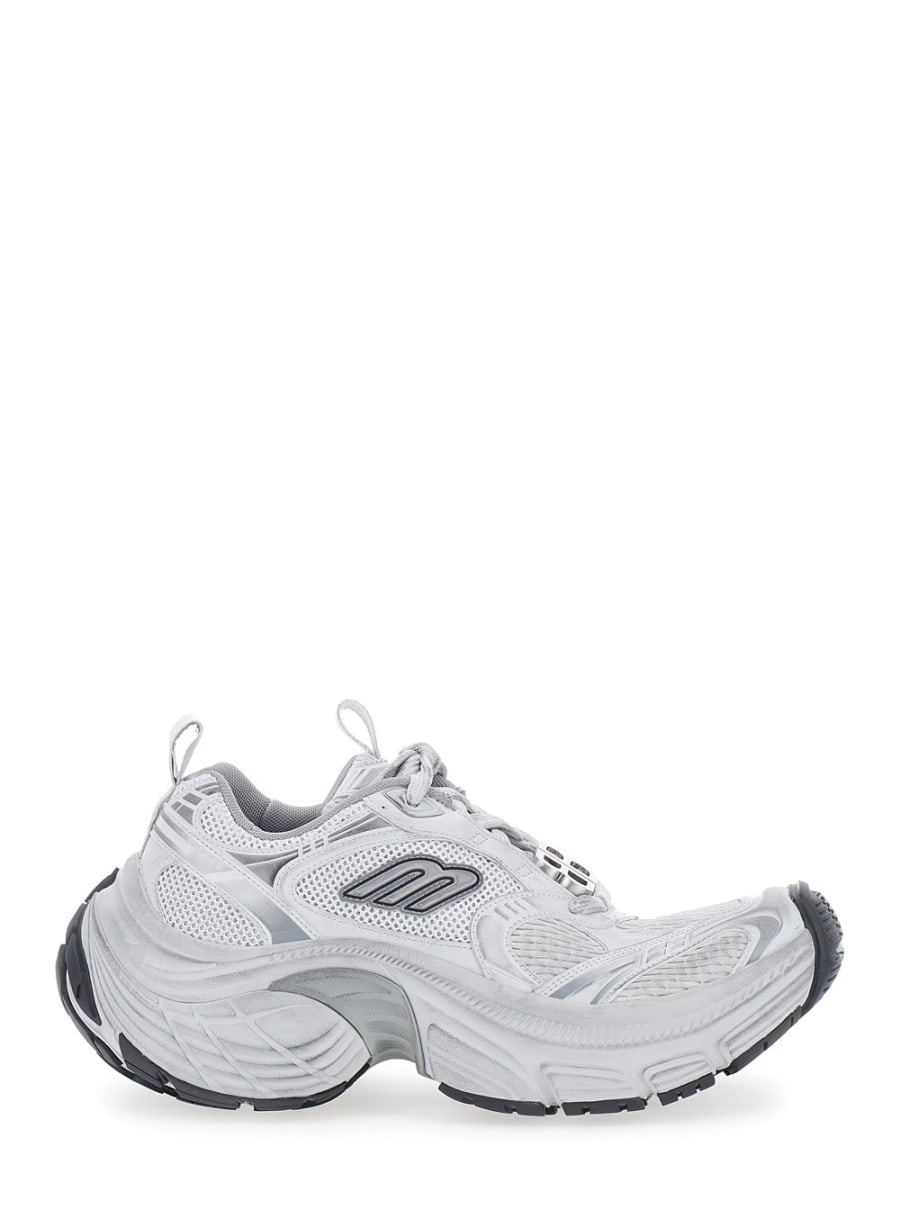 Balenciaga Sneakers '6XL' Grigie con Tomaia in Pelle e Suola in Gomma in Pelle Uomo