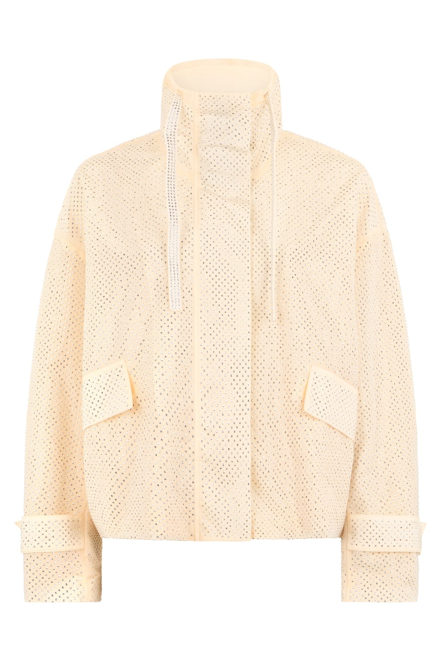 Pinko Giacca in nylon con strass