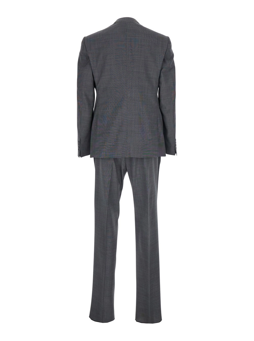 Emporio Armani Completo Nero con Giacca e Pantaloni Slim Fit, view 2