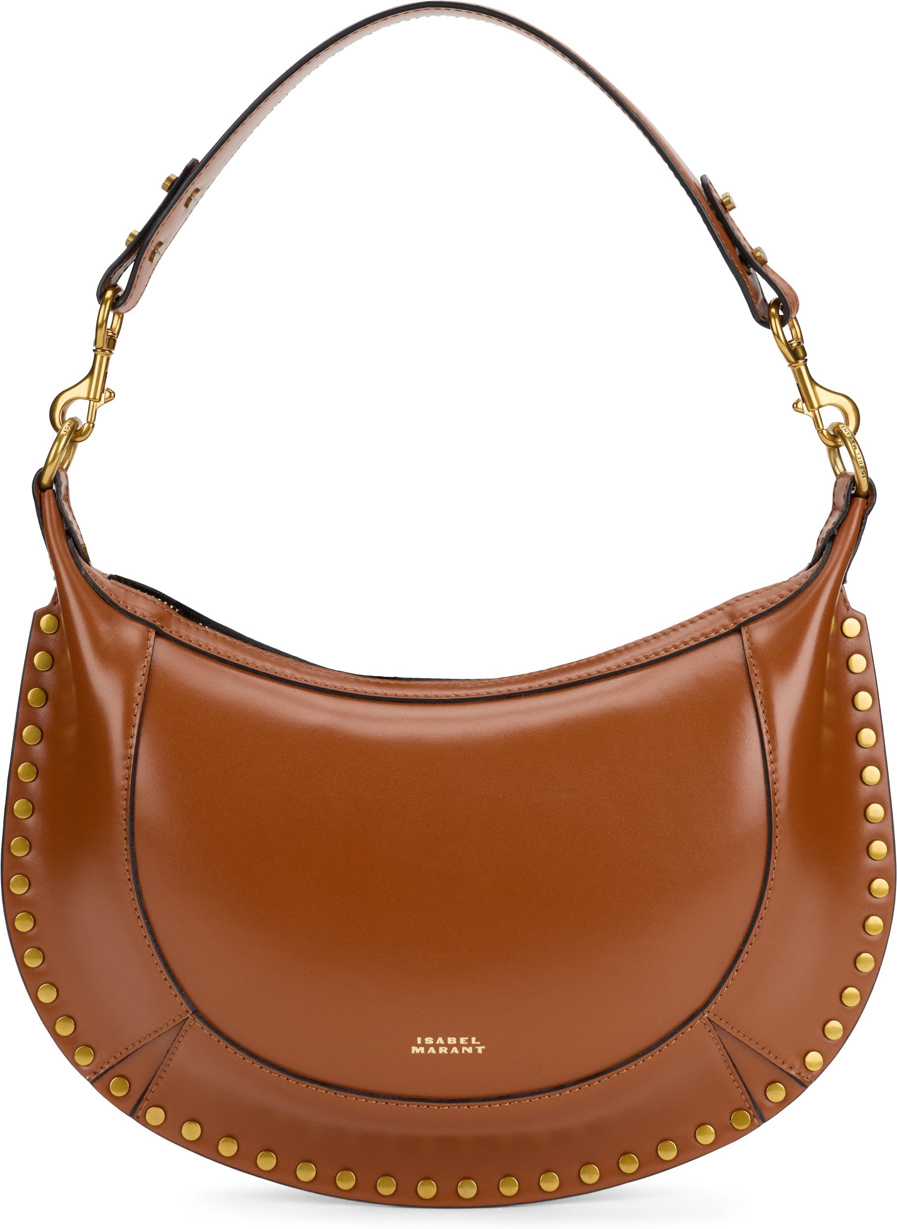 Isabel Marant Borsa Oskan Moon in pelle spazzolata
