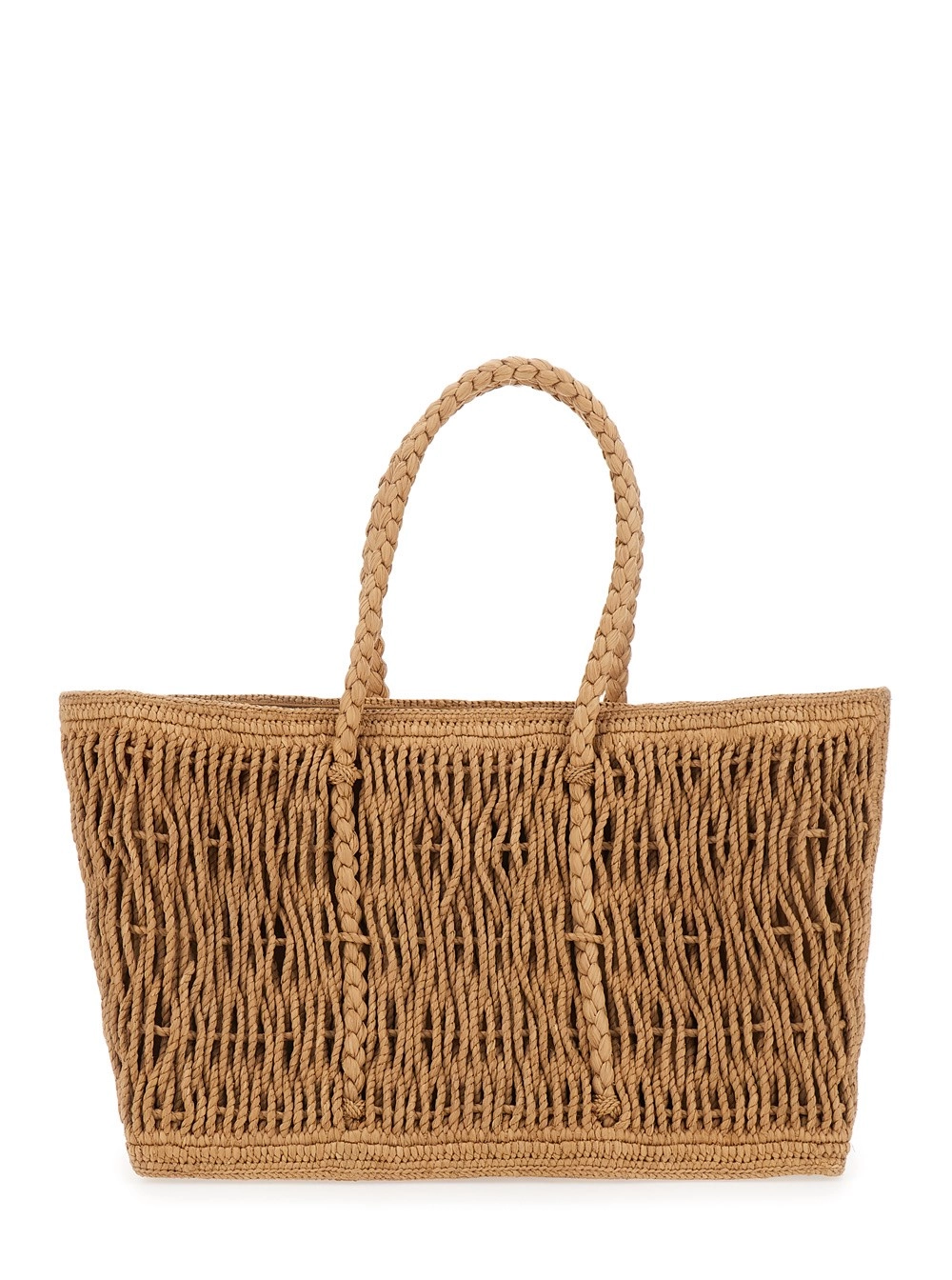 The Row Borsa Shopper 'GEORGICA' in Pelle Marrone Donna