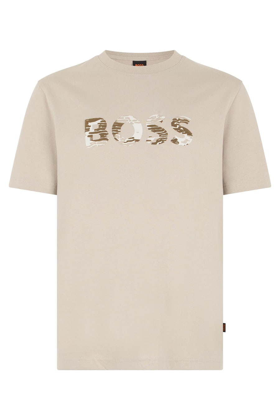 Boss T-shirt in cotone con stampa