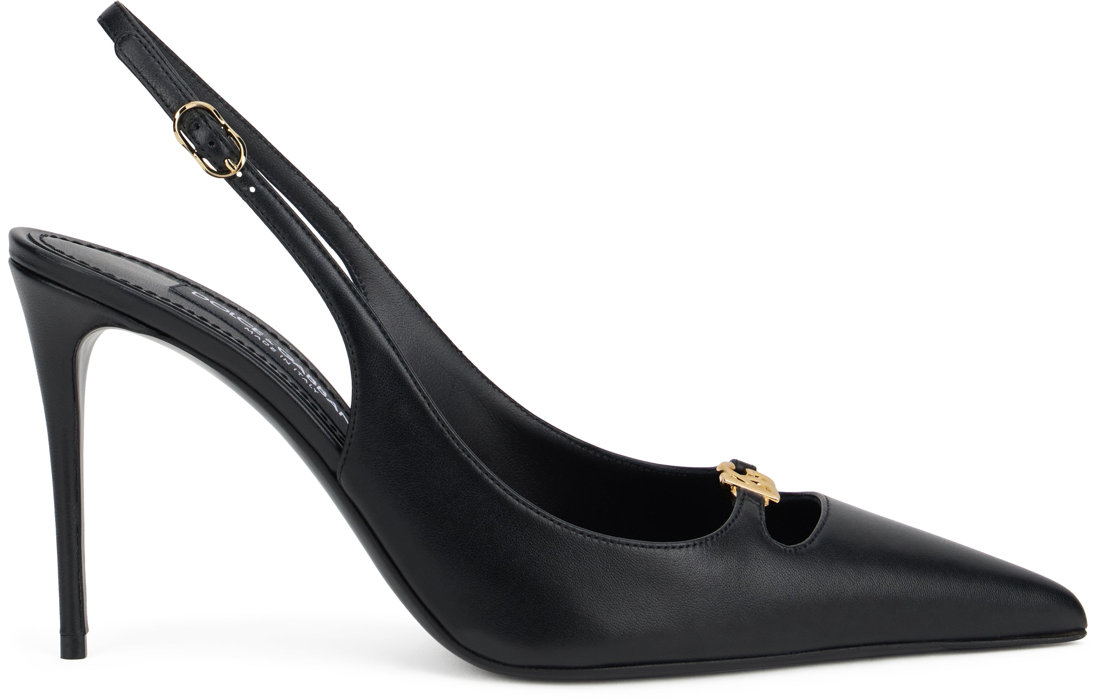 Dolce & Gabbana Pumps in pelle con logo