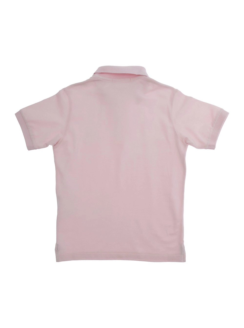 Stone island kids Polo 'L1S162200002S0018V0080' Rosa con Colletto Classico e Patch Logo sul Fronte in Cotone Stretch Bambino, view 2