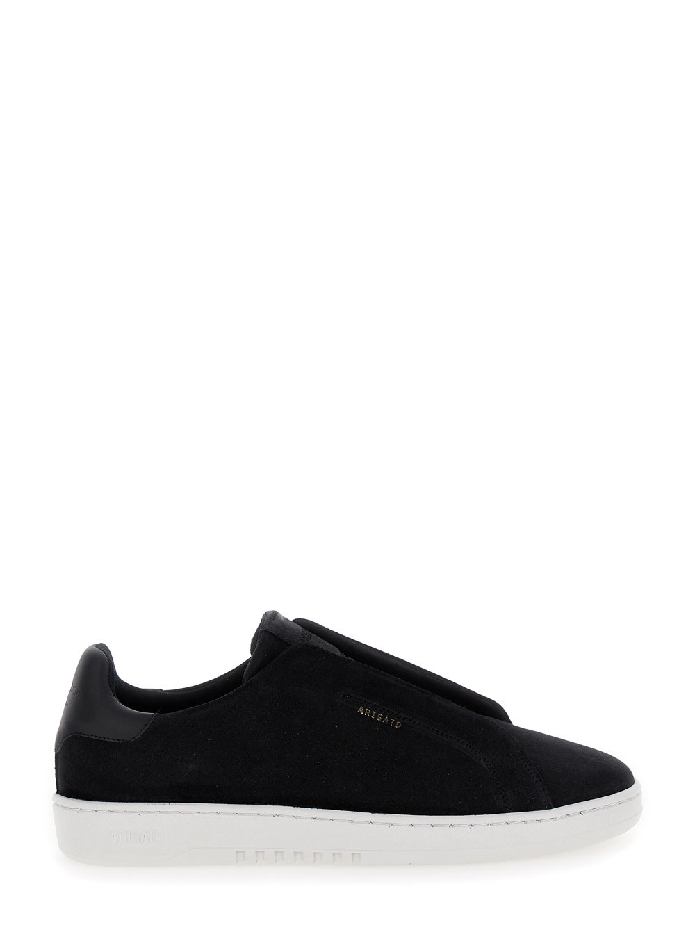 Axel arigato Sneaker Basse 'Dice Laceless' Slip-On in Suede Nera Uomo