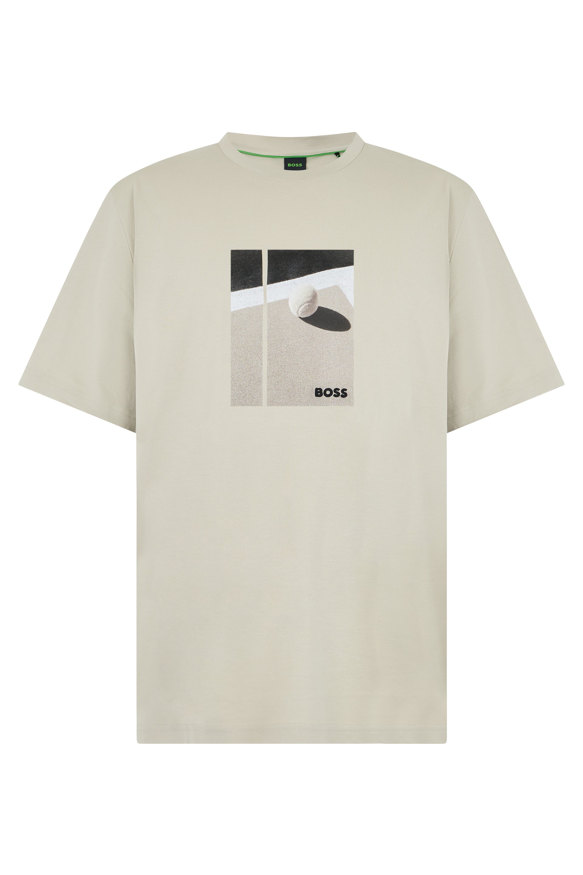 Boss T-shirt in cotone con stampa
