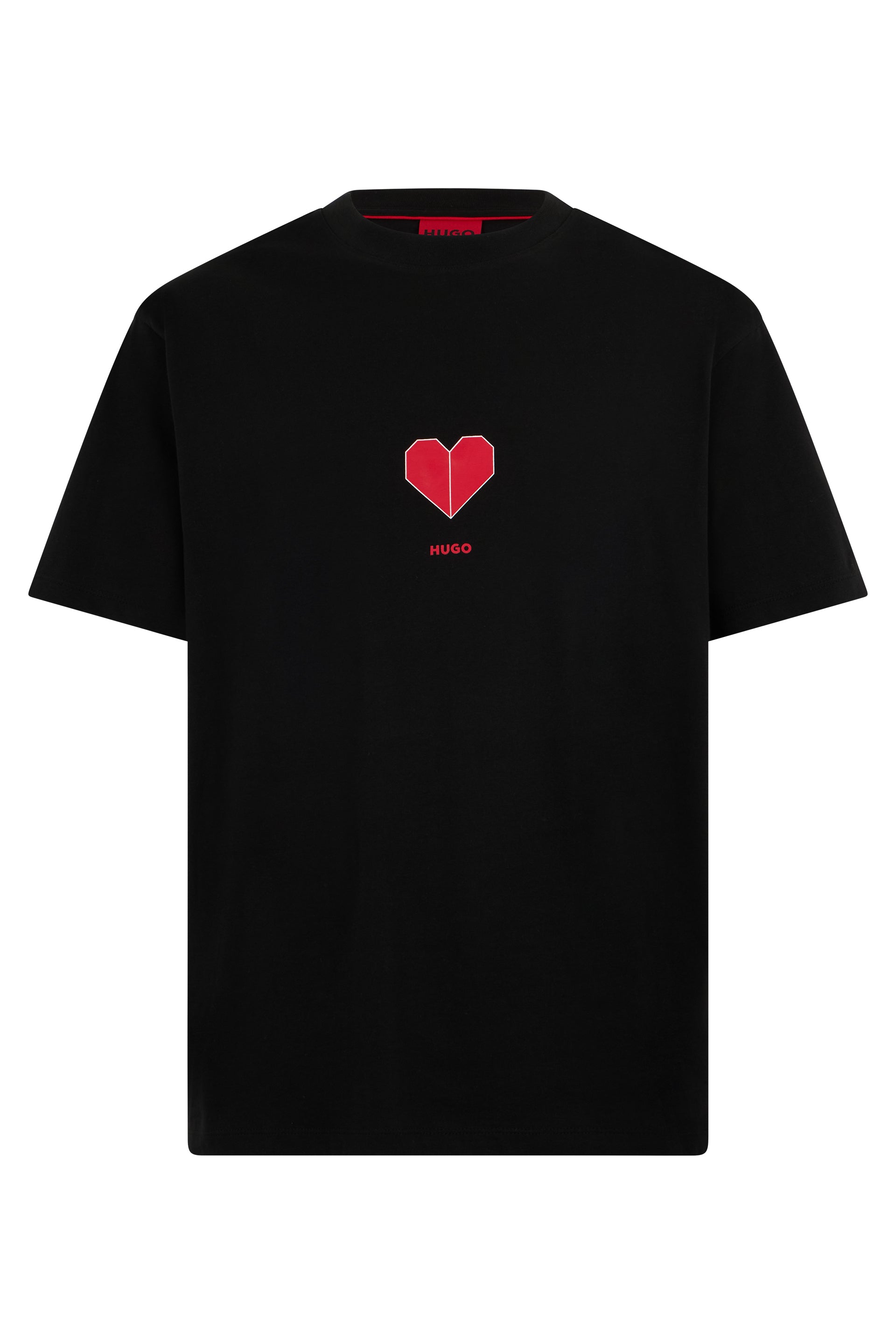 Boss T-shirt in cotone con stampa