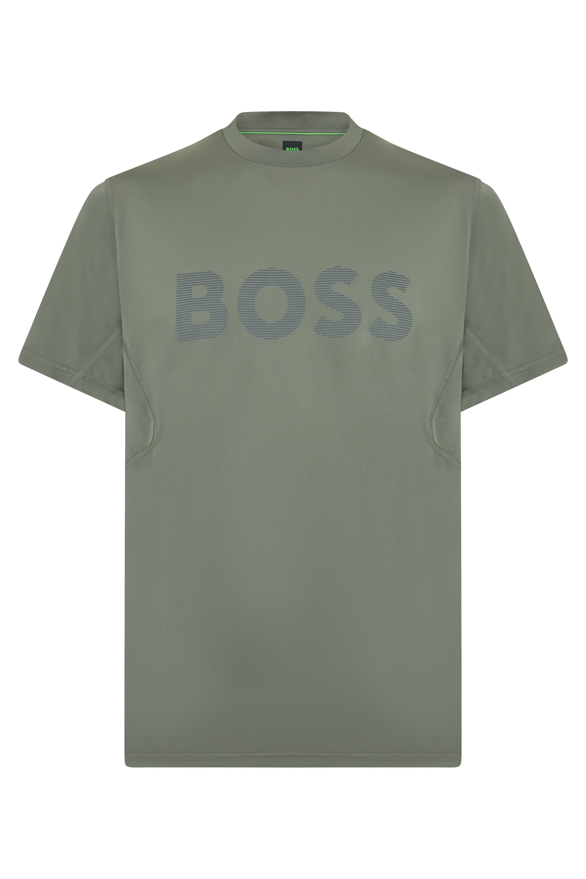 Boss T-shirt in jersey con logo