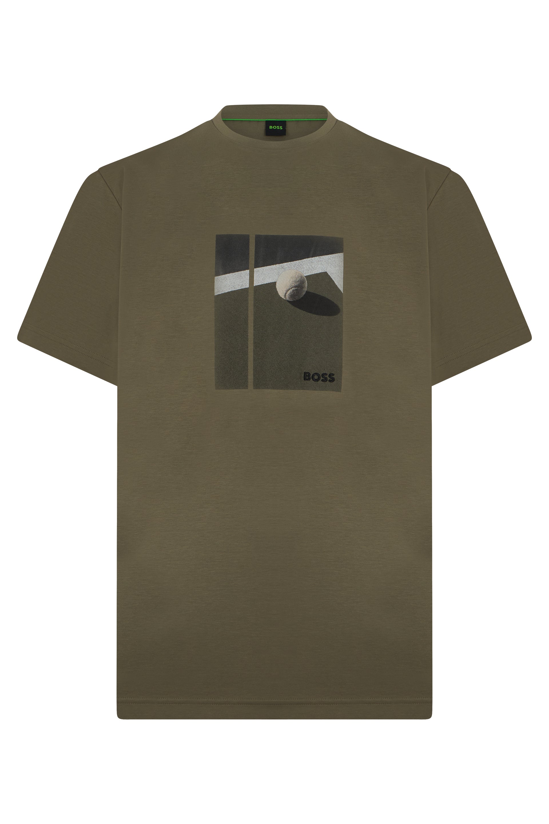 Boss T-shirt in cotone con stampa