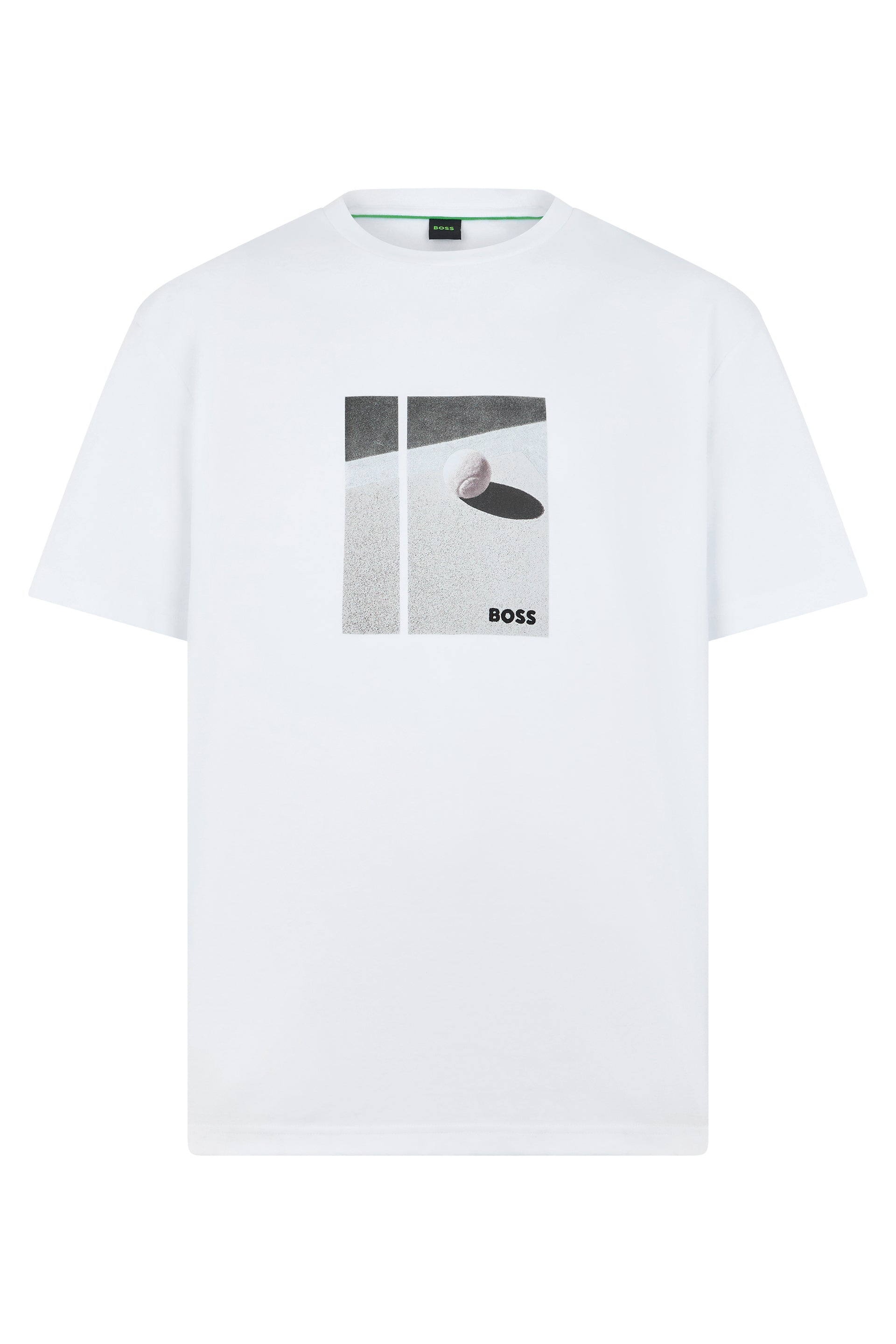 Boss T-shirt in cotone con stampa