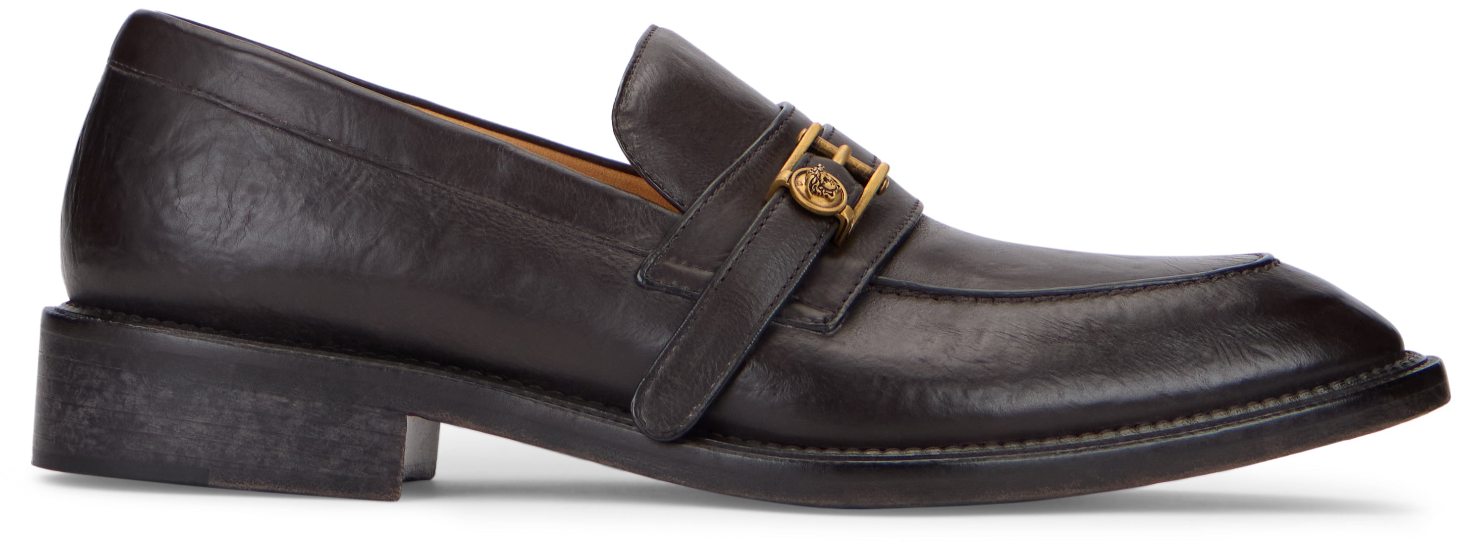 Versace Primo mocassini in pelle