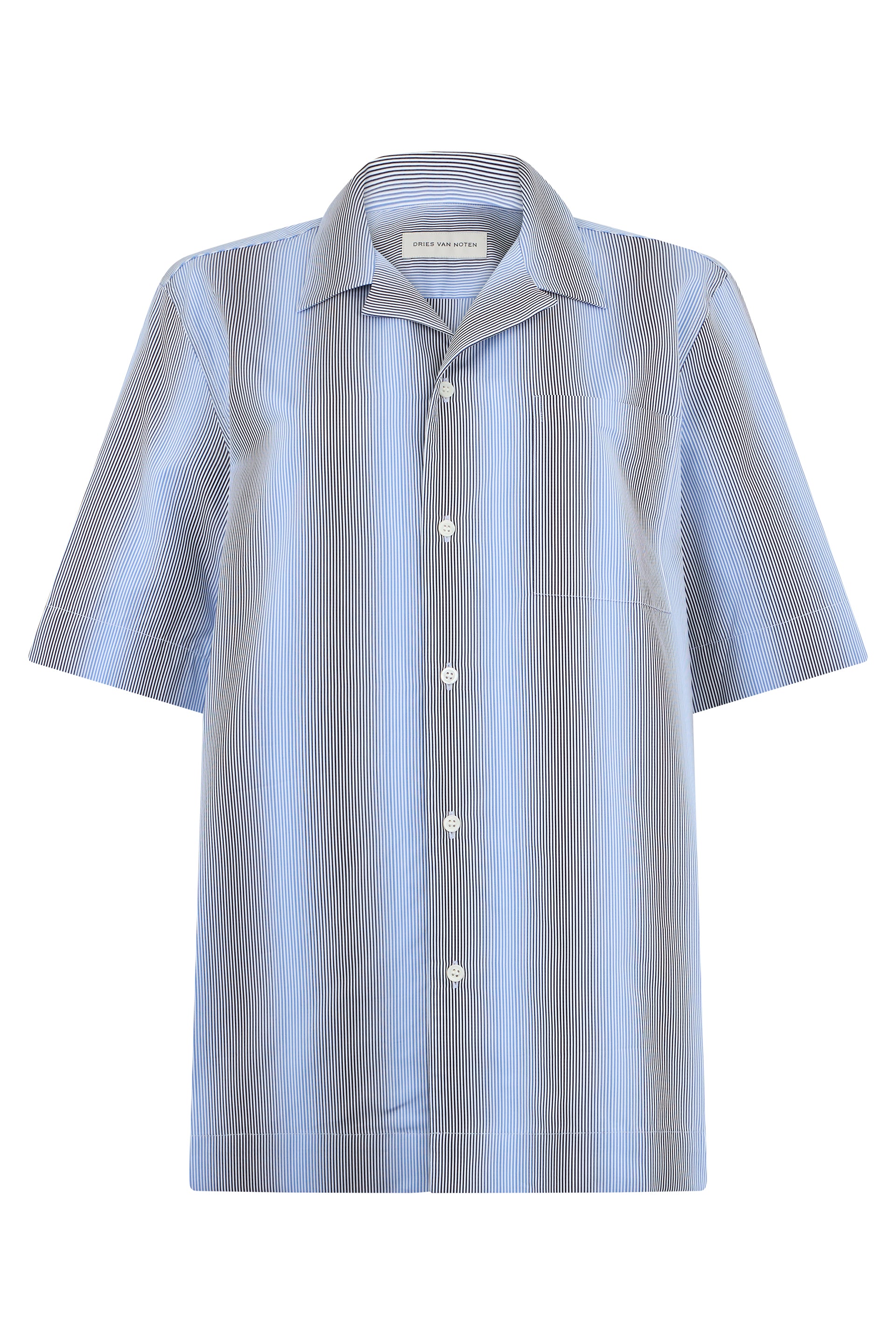 Dries Van Noten Camicia in cotone a maniche corte