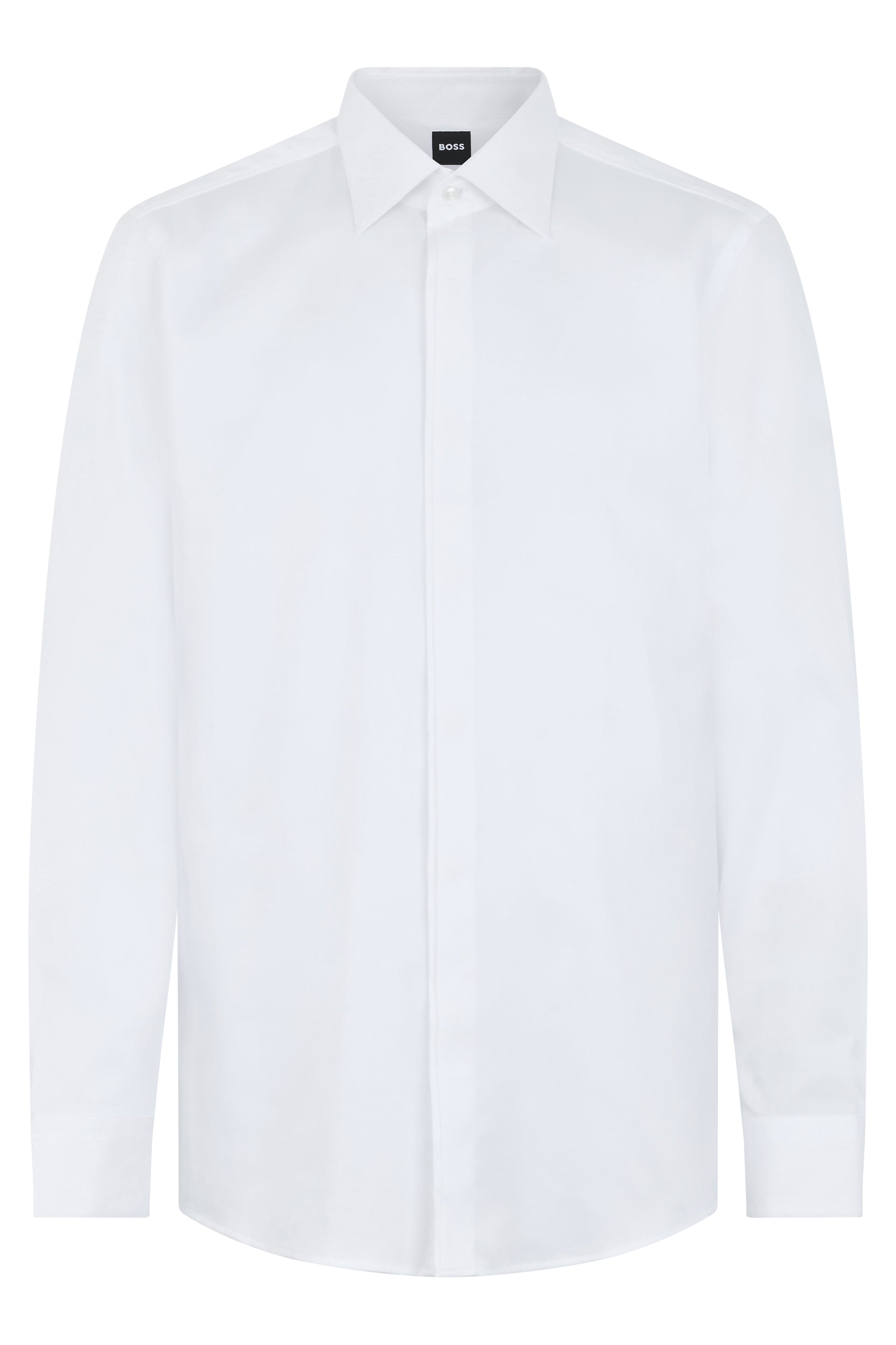 Boss Camicia in cotone a maniche lunghe