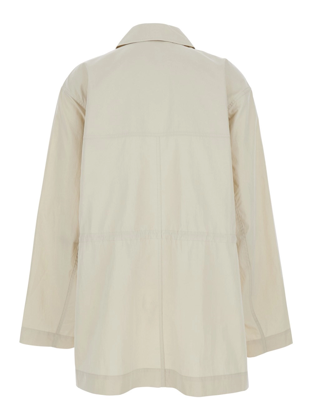Toteme COLLARED DRAWSTRING JACKET, view 2