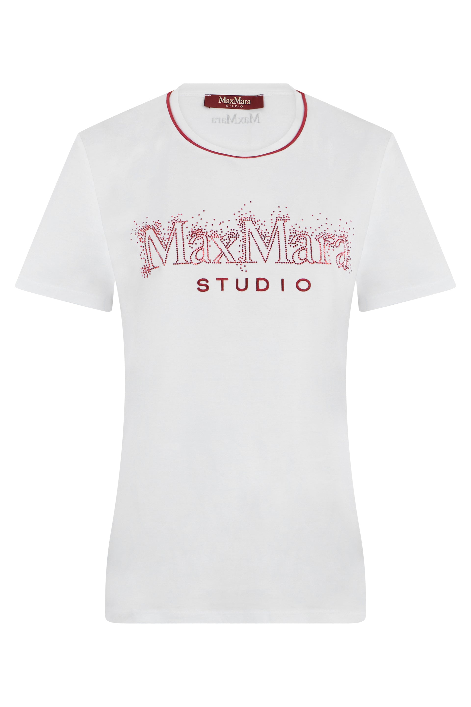 Max Mara Studio T-shirt in cotone con logo
