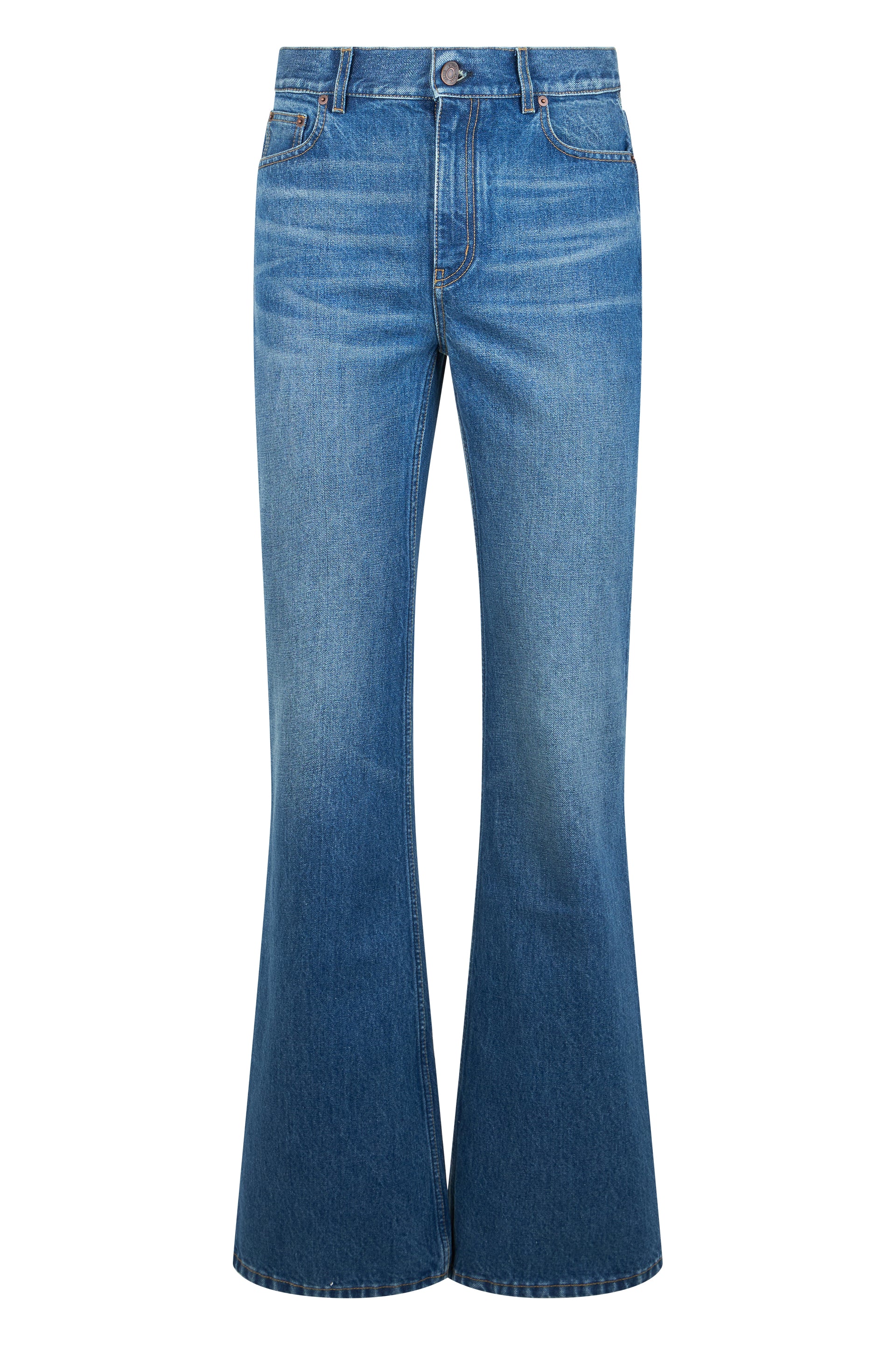Chloé Jeans a zampa d'elefante in cotone